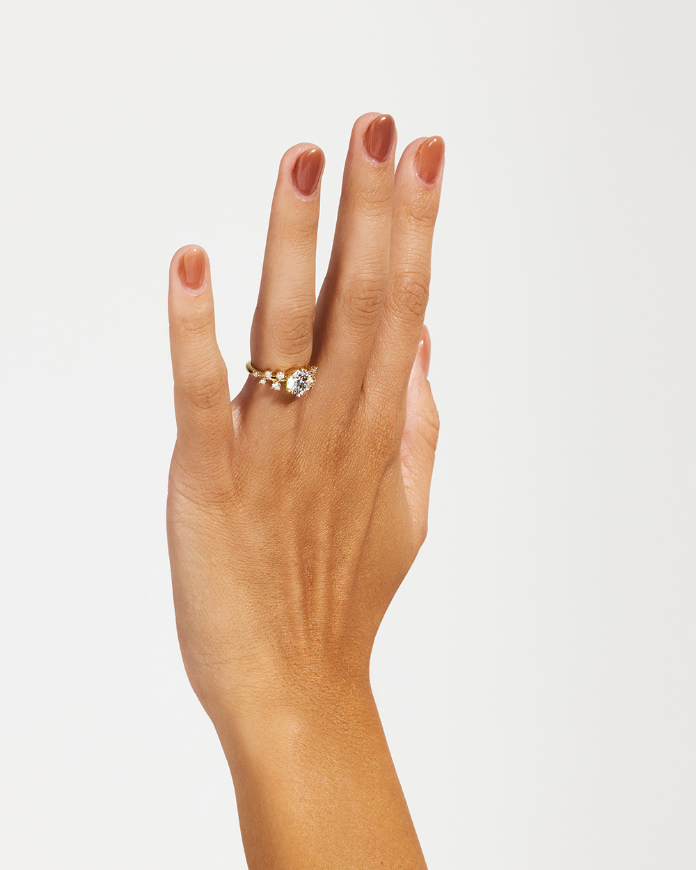 Mina Round Brilliant 2ct Diamond Engagement Ring
