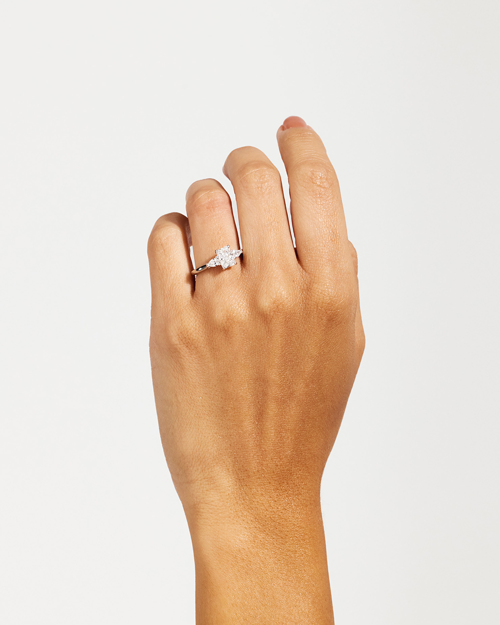 Sara 1.15ct Trilogy Diamond Engagement Ring
