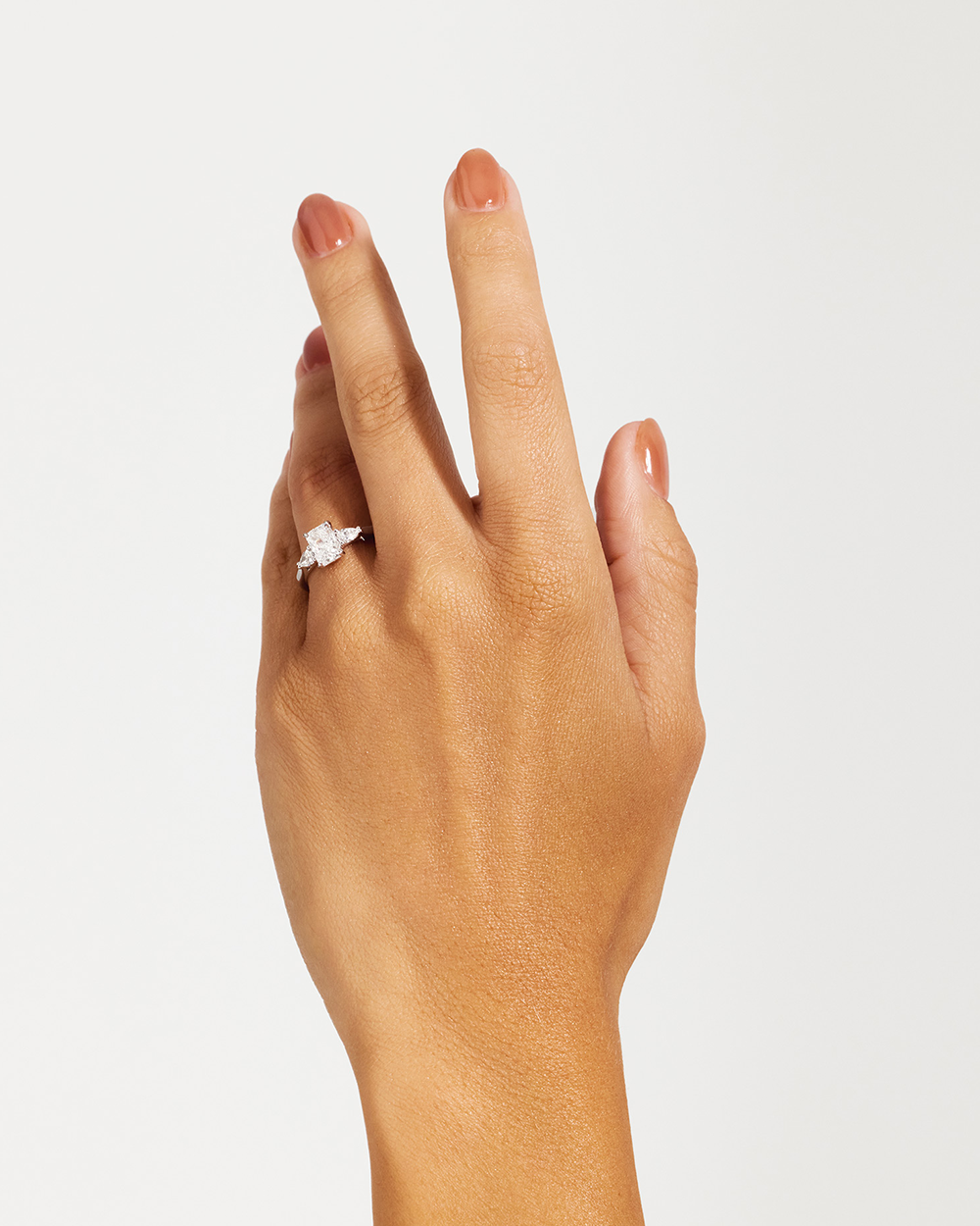 Sara 1.15ct Trilogy Diamond Engagement Ring