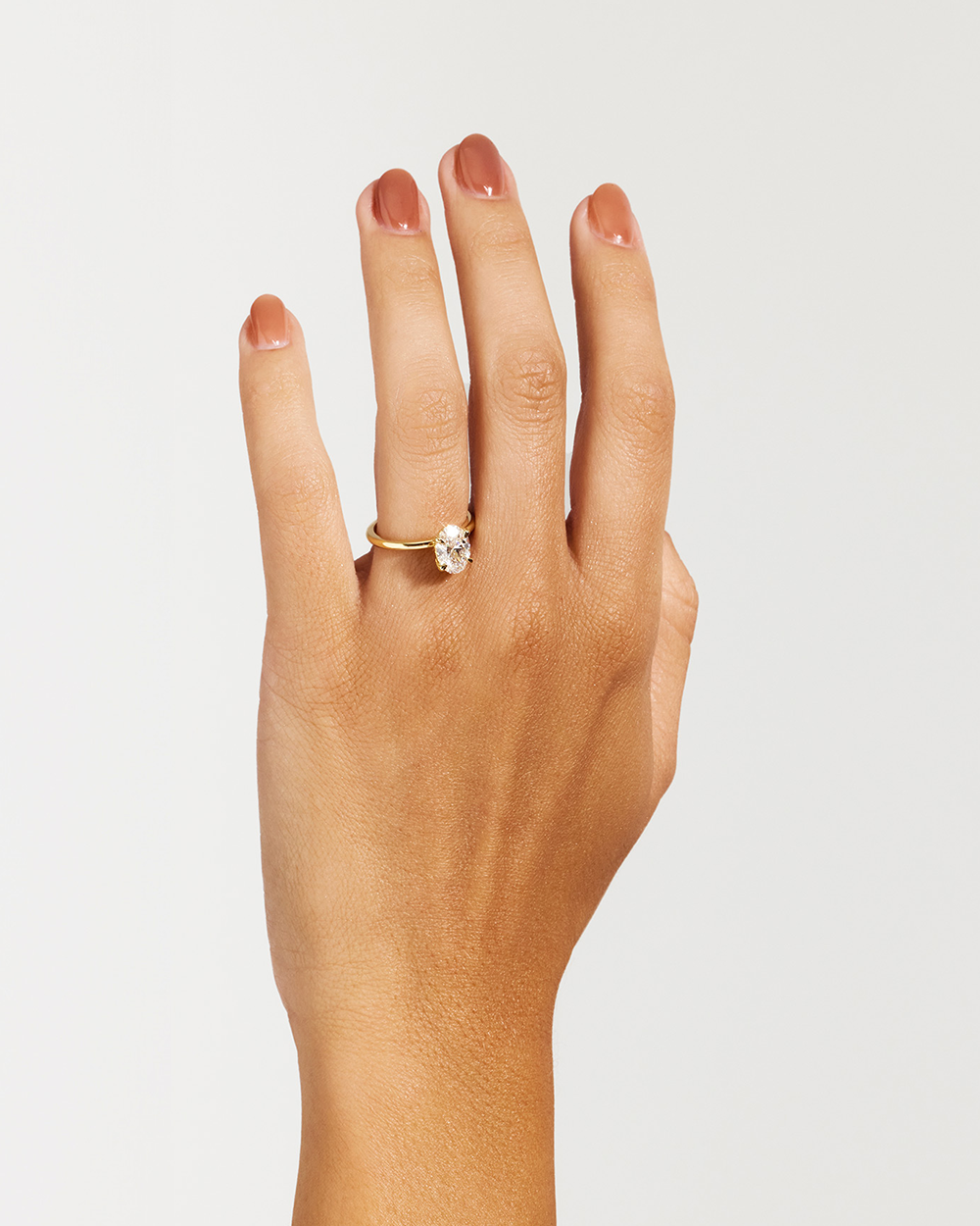 Grace 1.51ct Oval Diamond Solitaire Engagement Ring