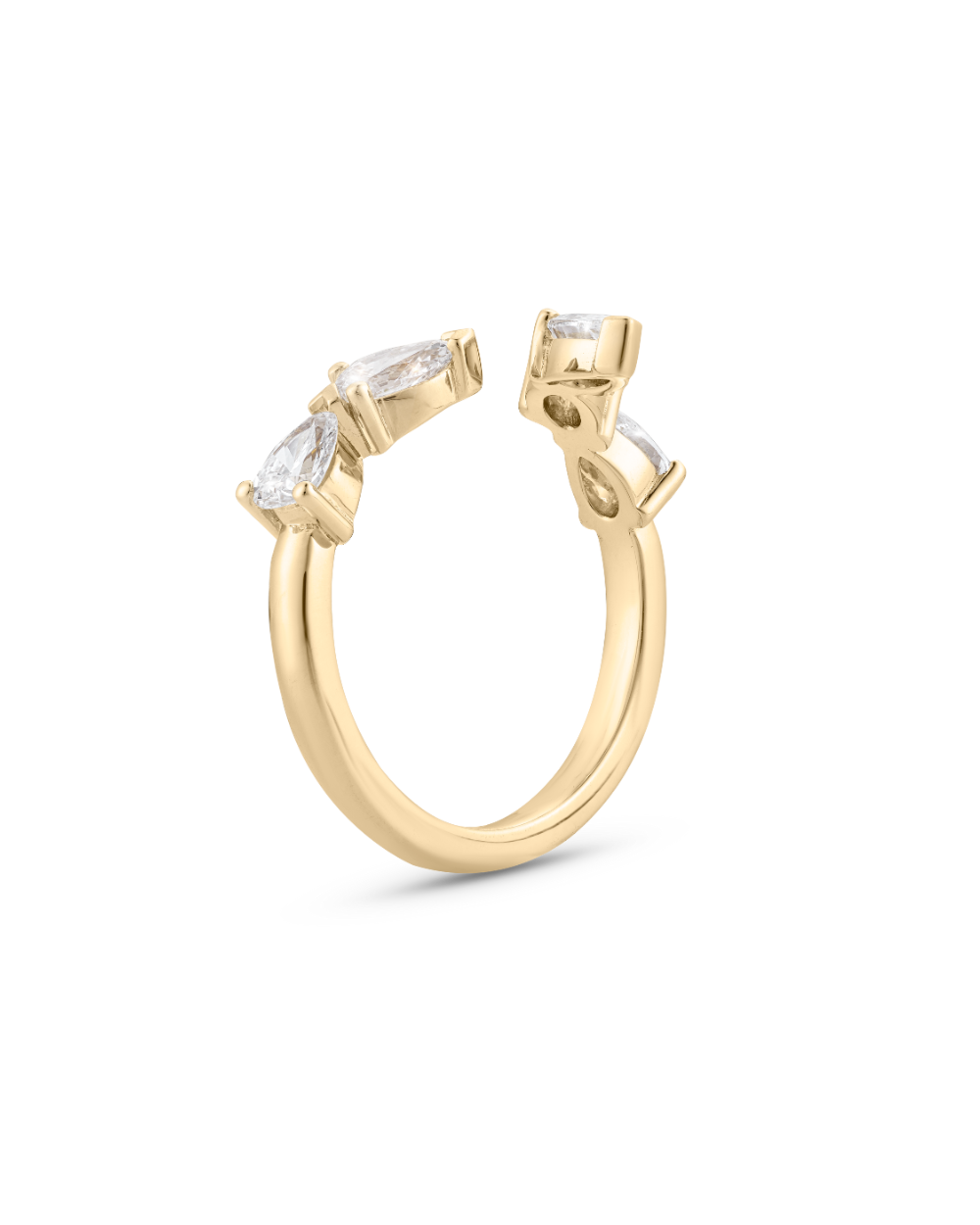 Ines Pear Diamond Wrap