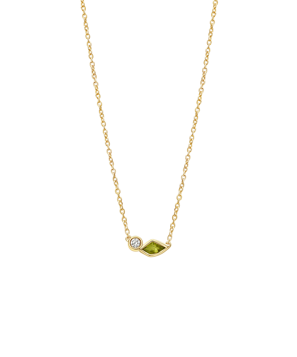 Isla Parti Sapphire Toi et Moi Necklace
