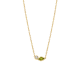 Isla Parti Sapphire Toi et Moi Necklace