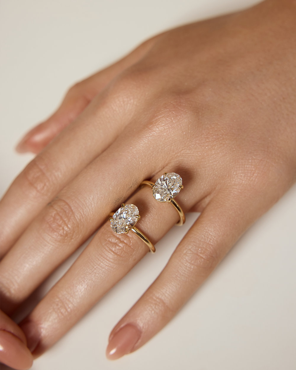 Grace 3.06ct Oval Diamond Solitaire Engagement Ring