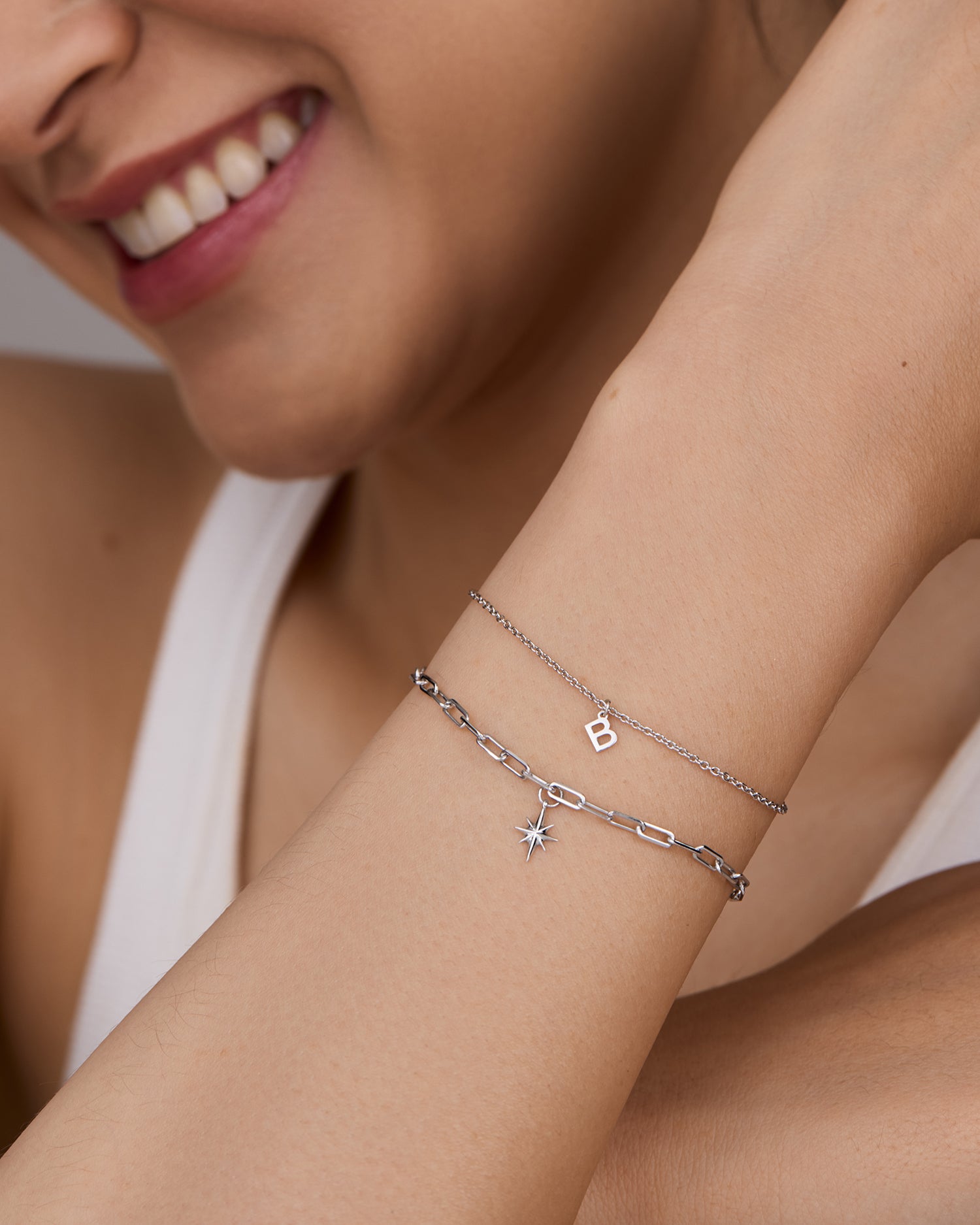 Linked for Life North Star Charm