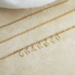 Linked for Life Initial Charm