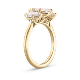 Eden 1.35ct Marquise Diamond Trilogy Ring