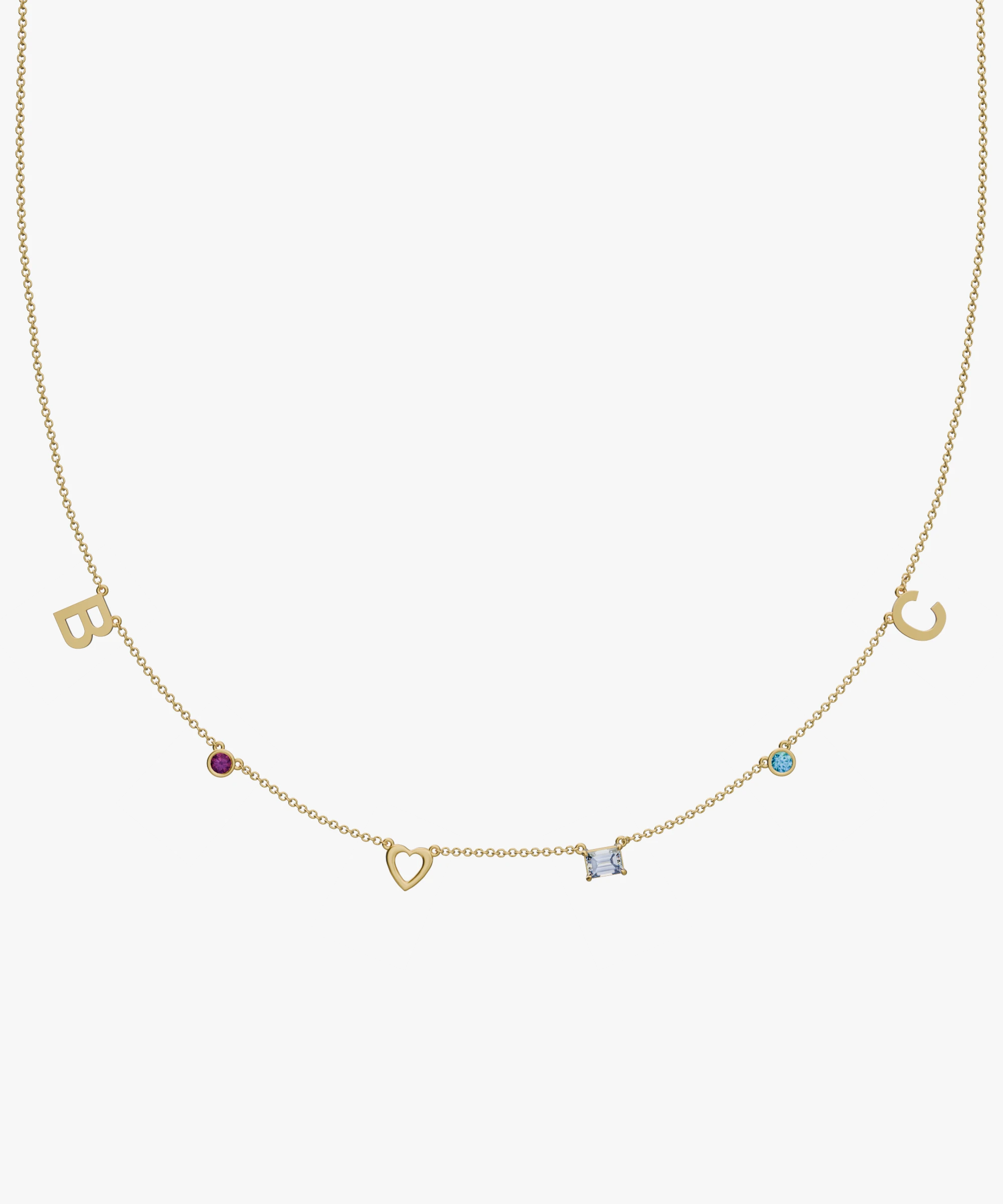 Personalised Charm Necklace