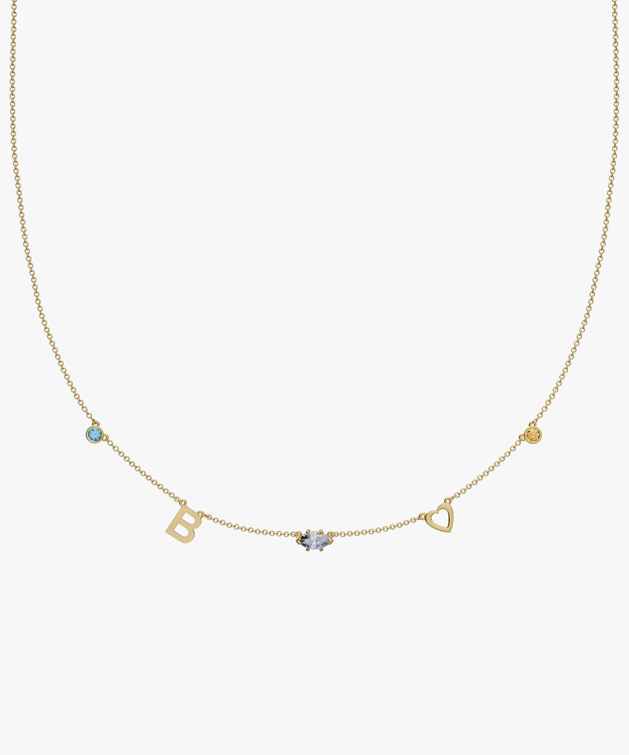 Personalised Charm Necklace