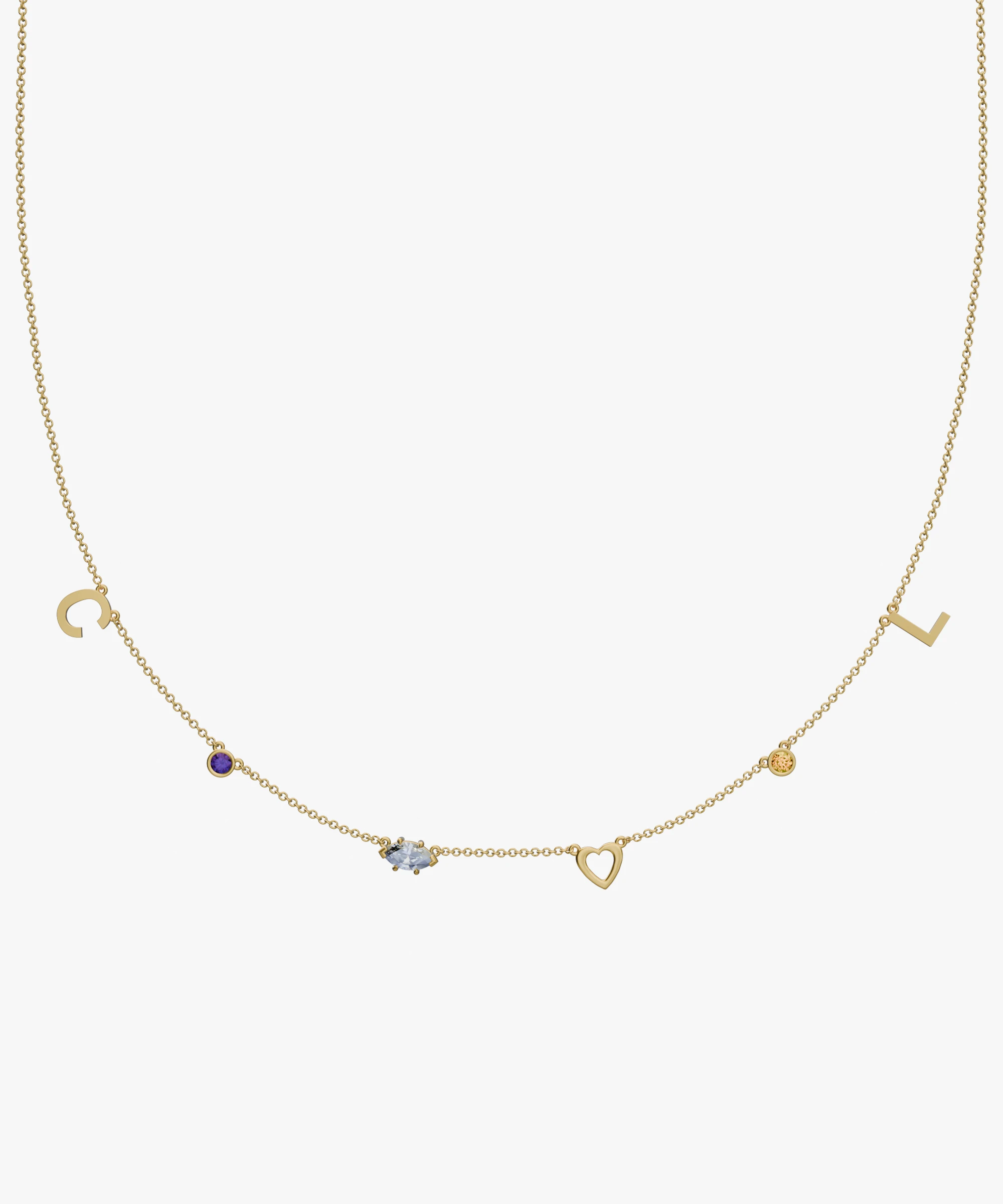Personalised Charm Necklace