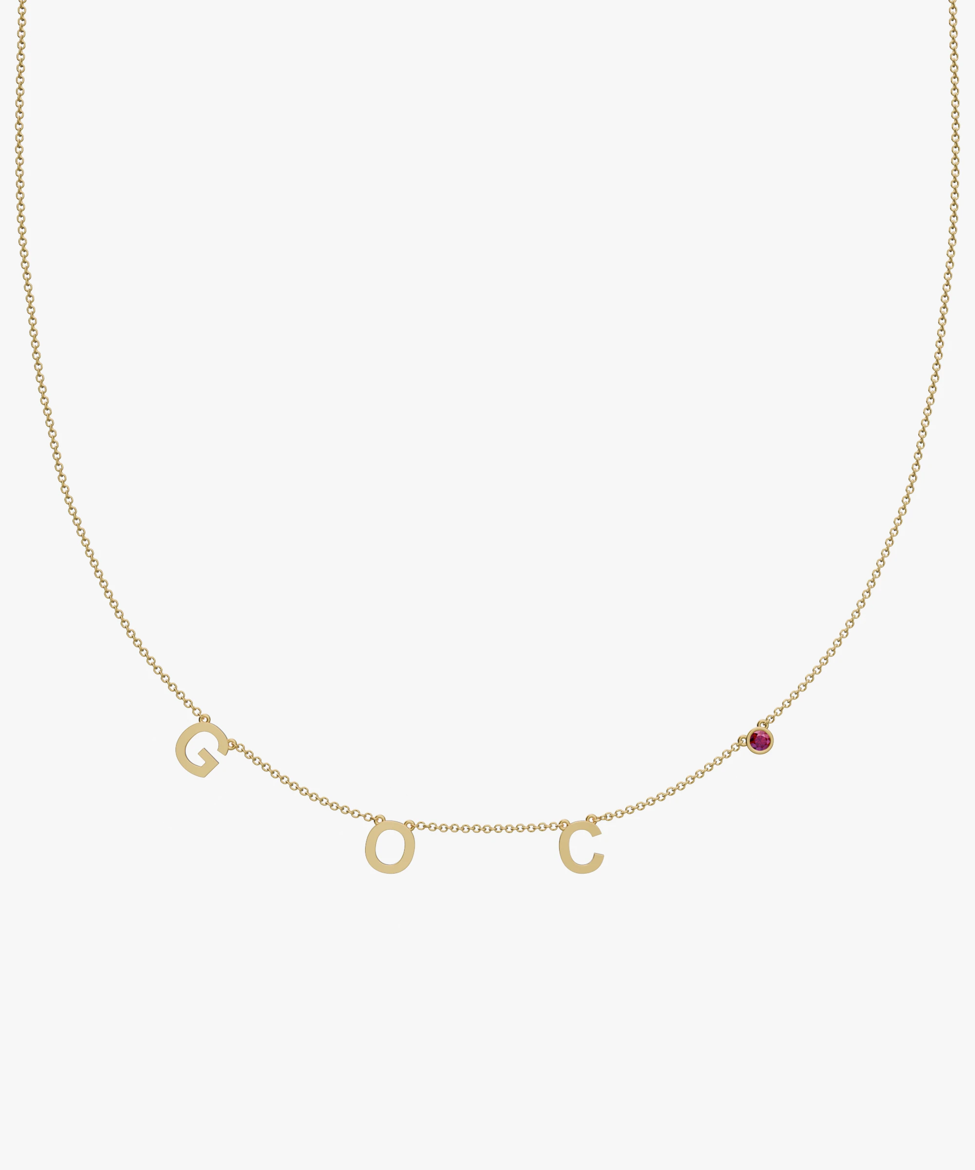 Personalised Charm Necklace