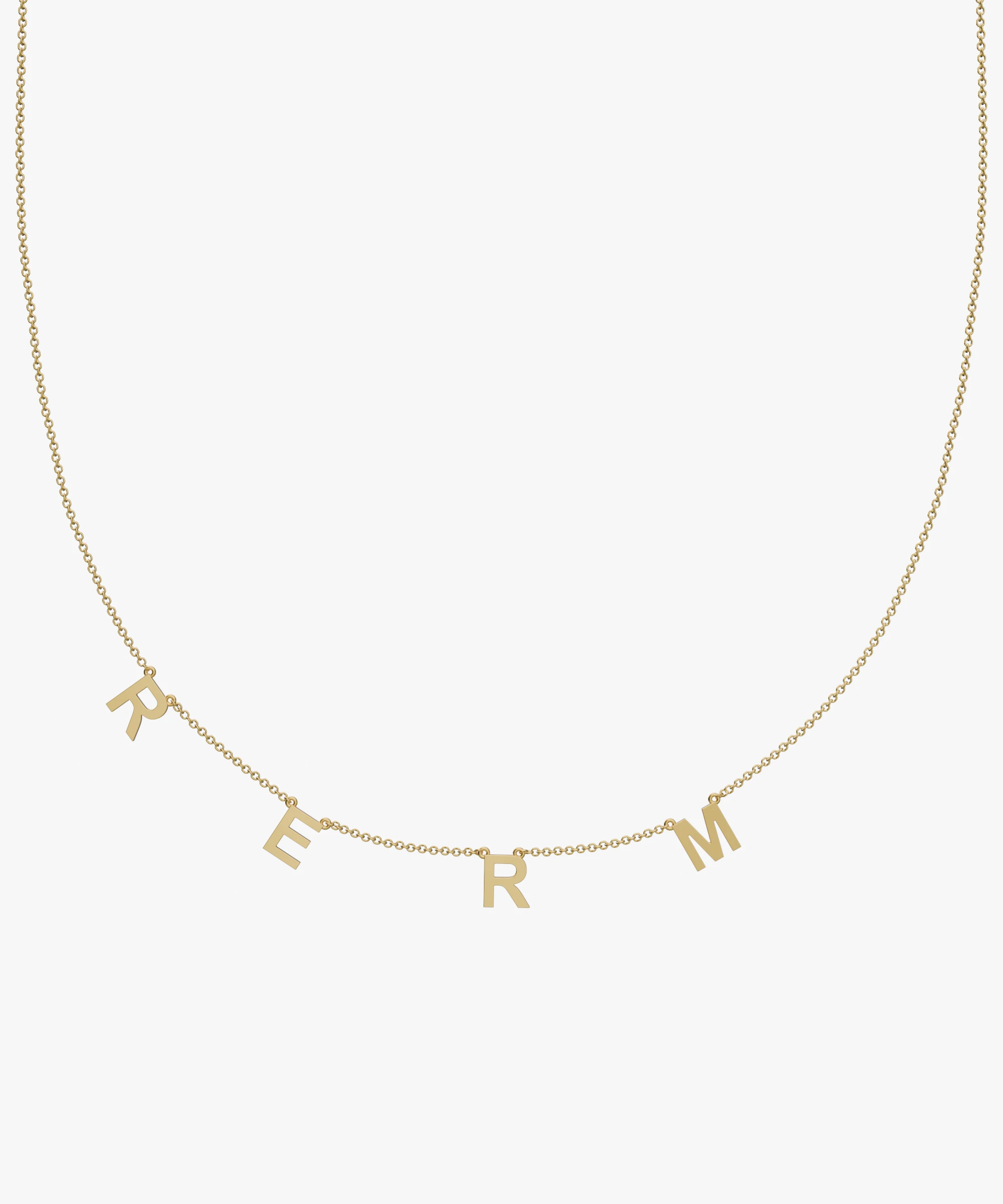 Personalised Charm Necklace