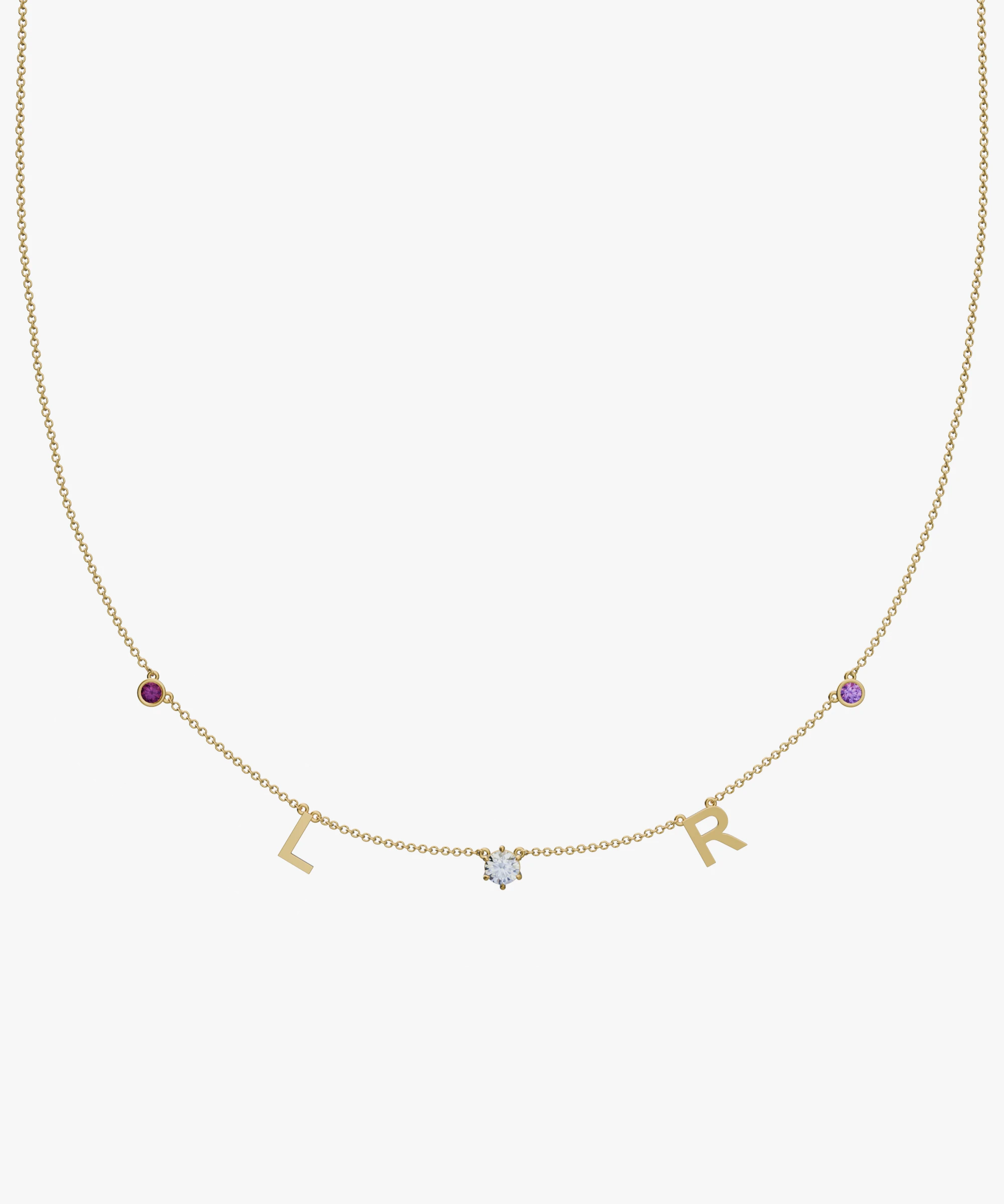 Personalised Charm Necklace