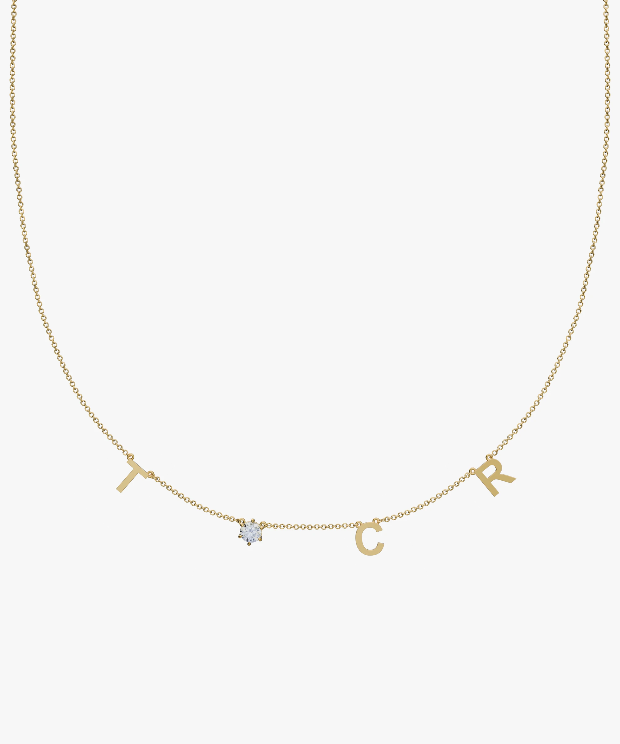 Personalised Charm Necklace