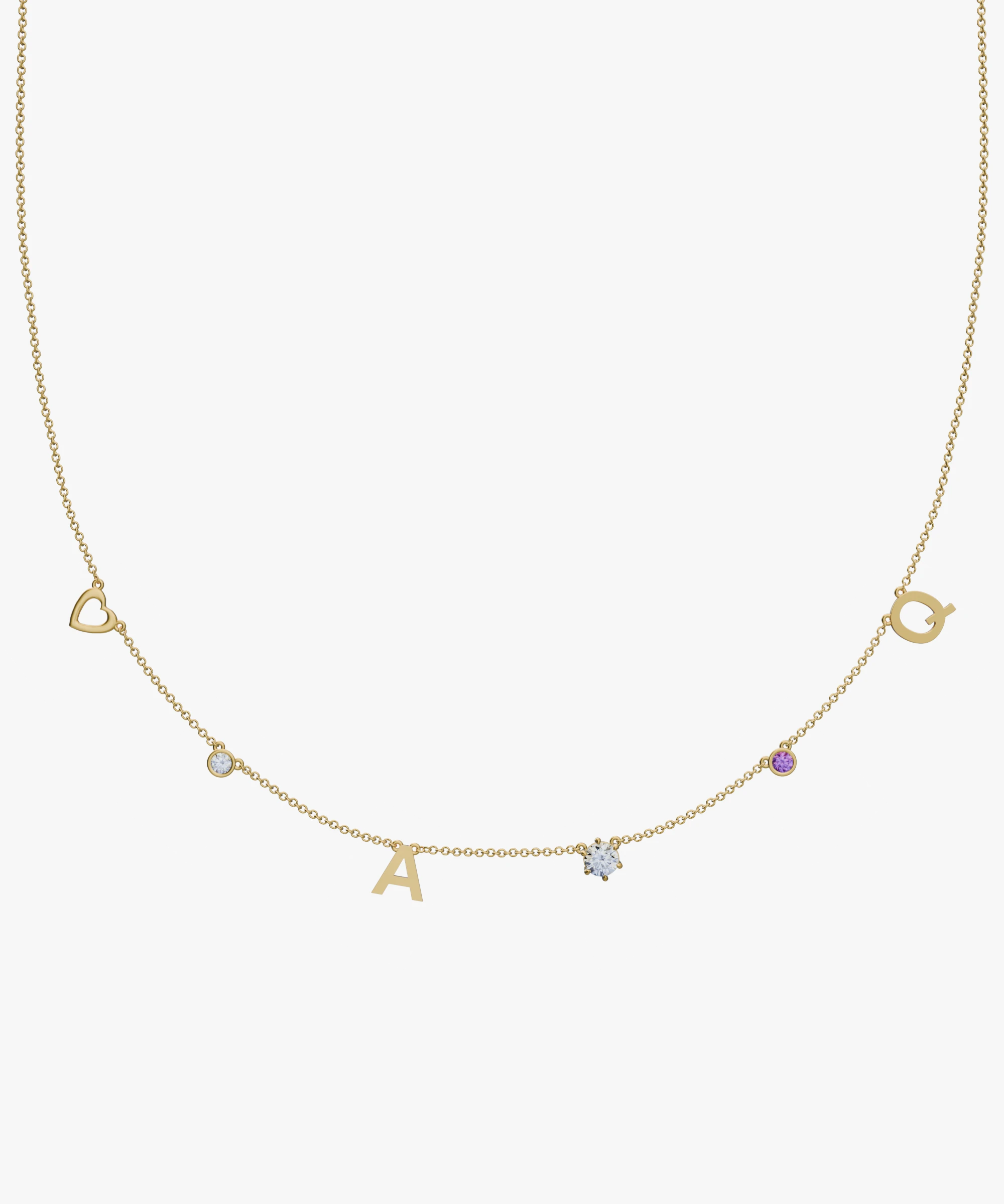 Personalised Charm Necklace