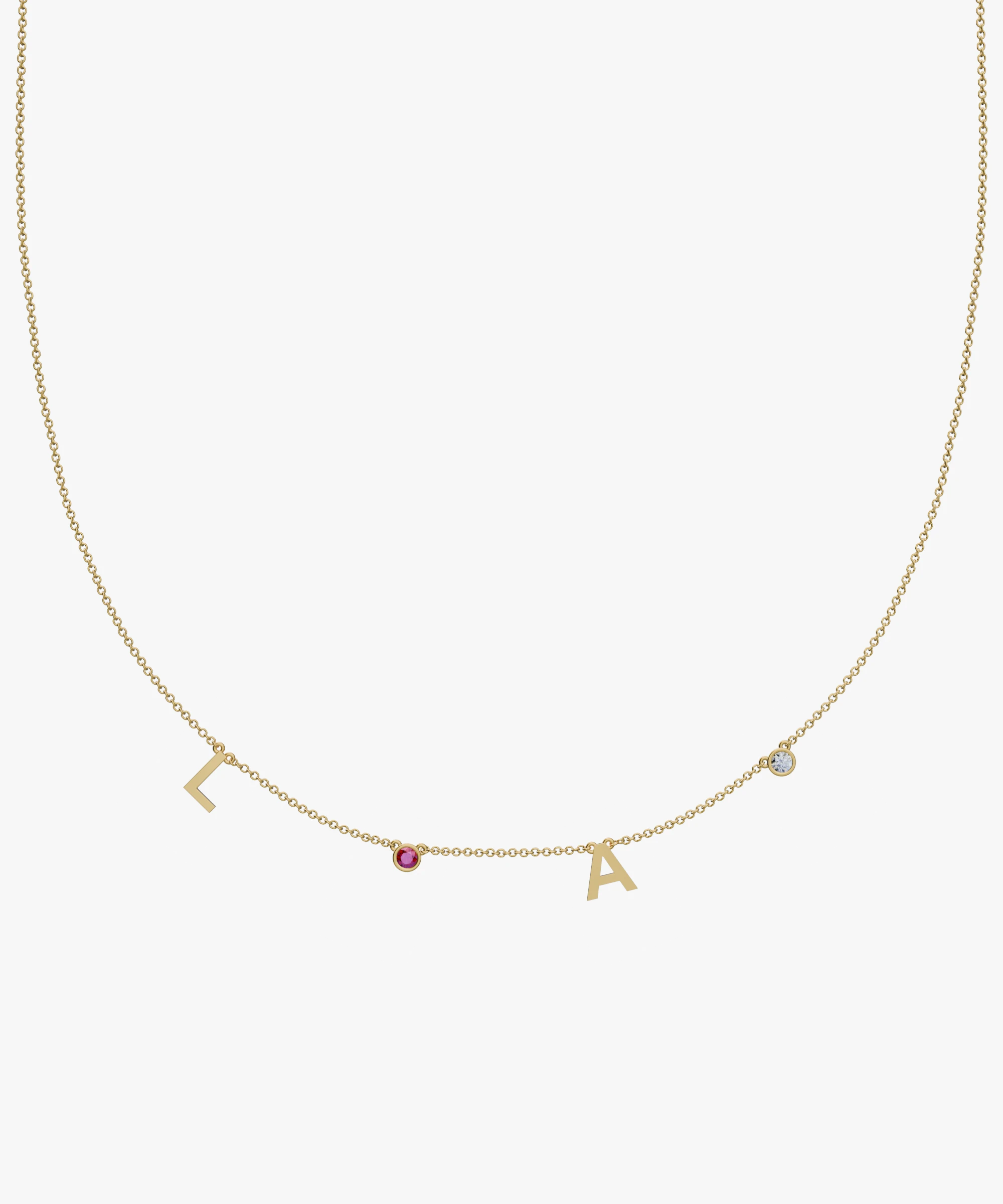 Personalised Charm Necklace