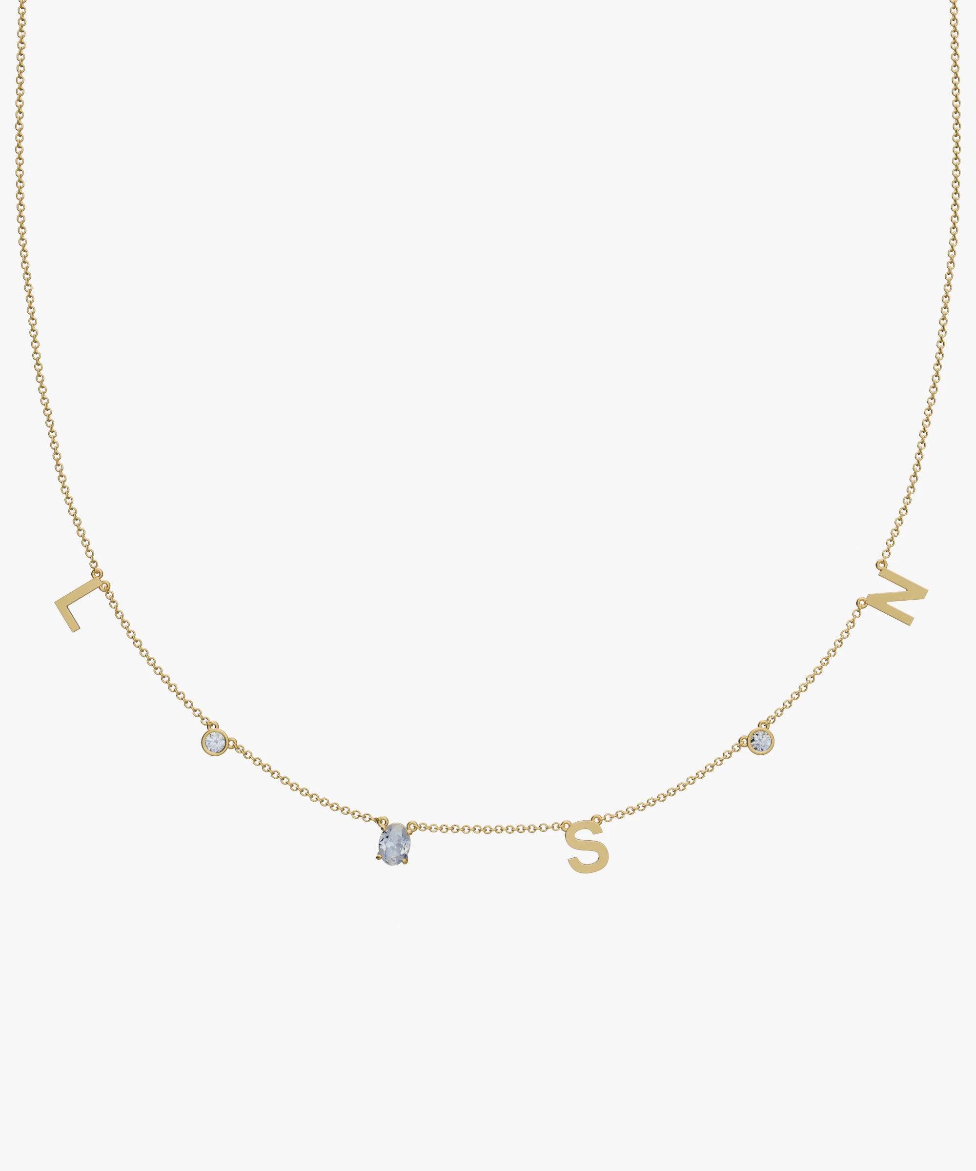Personalised Charm Necklace