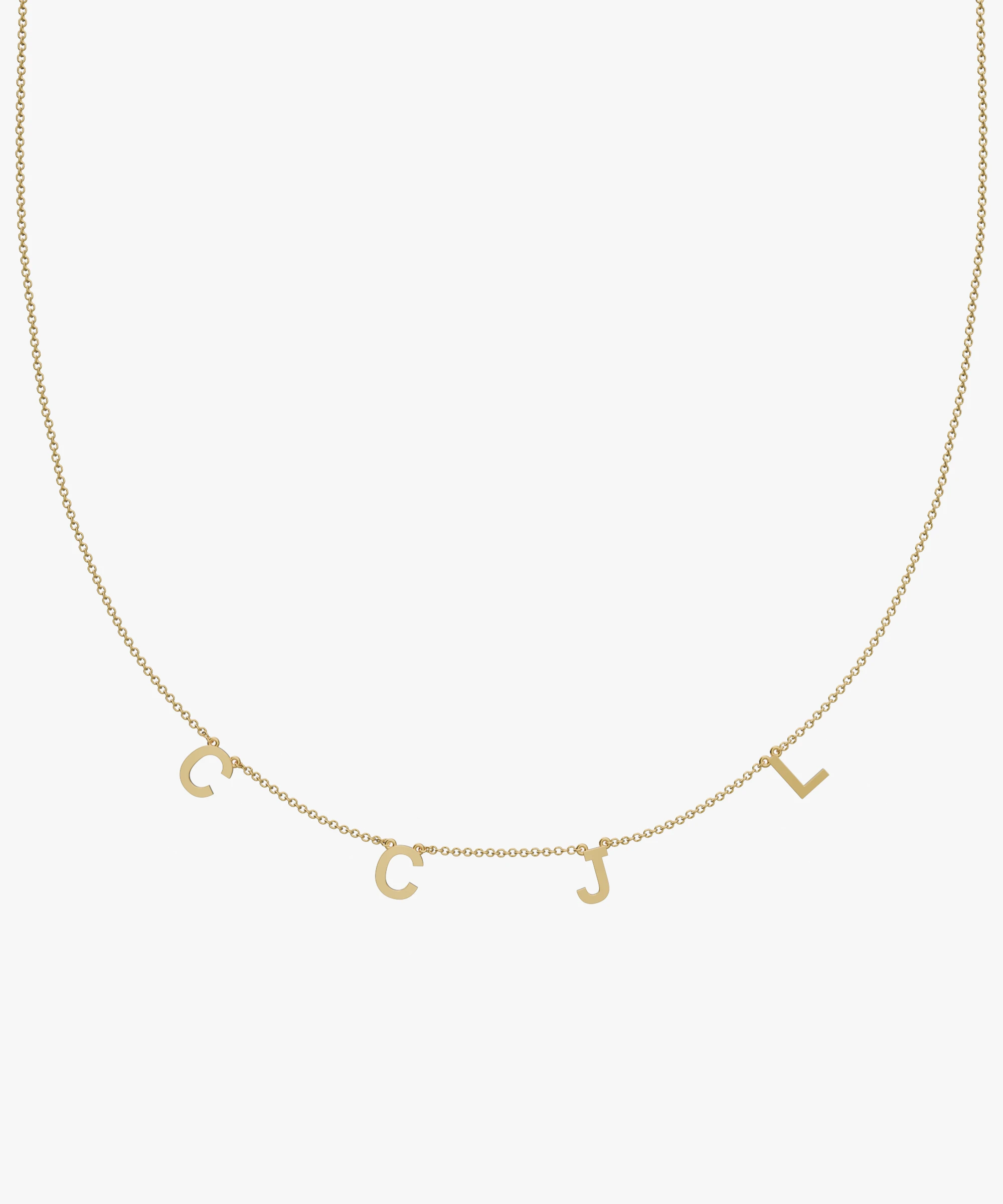 Personalised Charm Necklace
