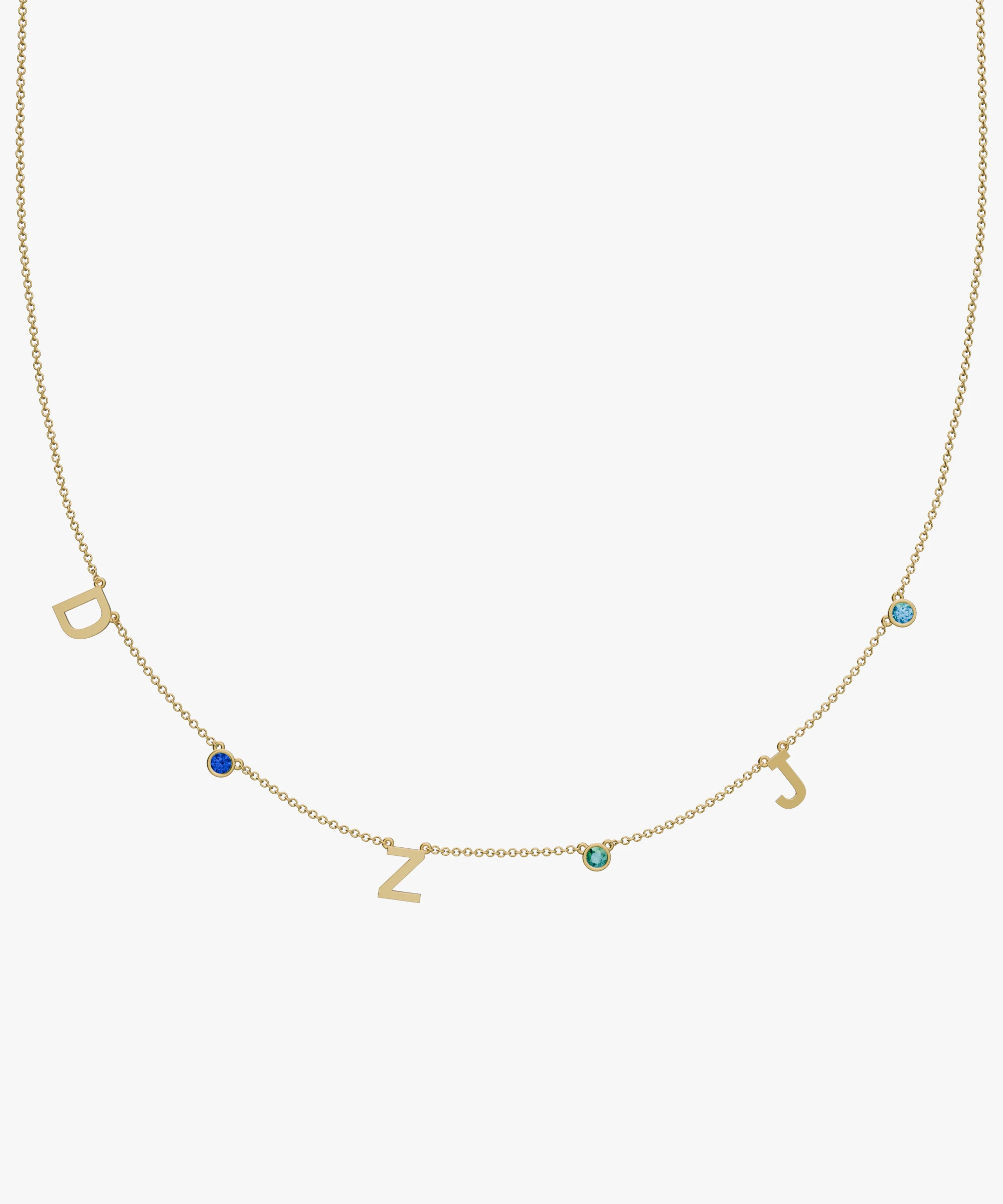 Personalised Charm Necklace