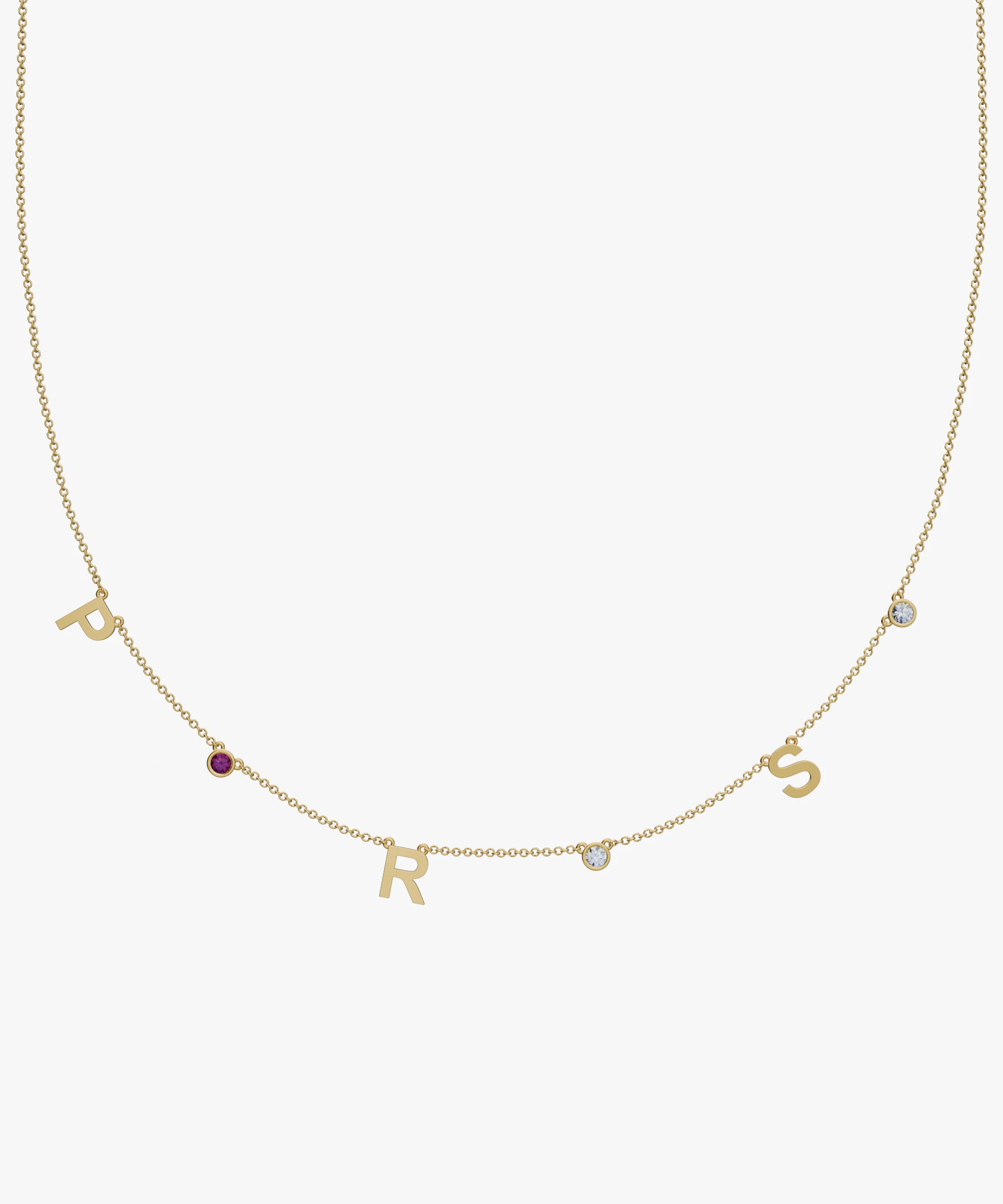 Personalised Charm Necklace