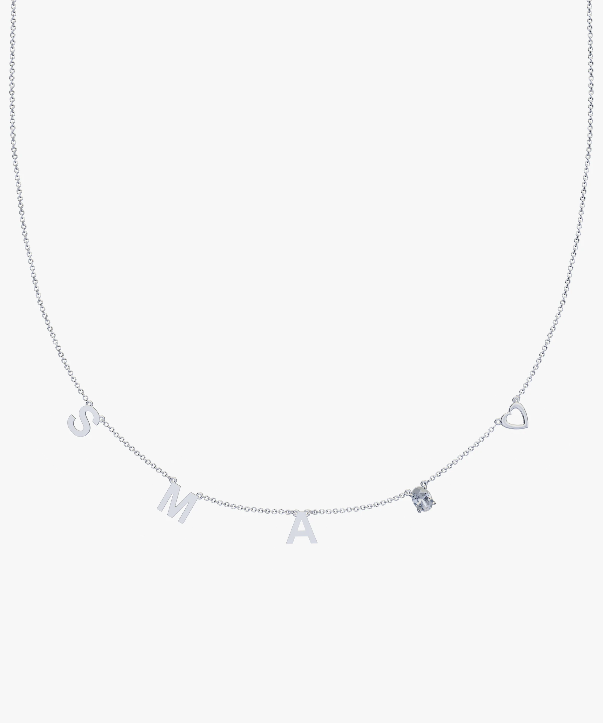 Personalised Charm Necklace