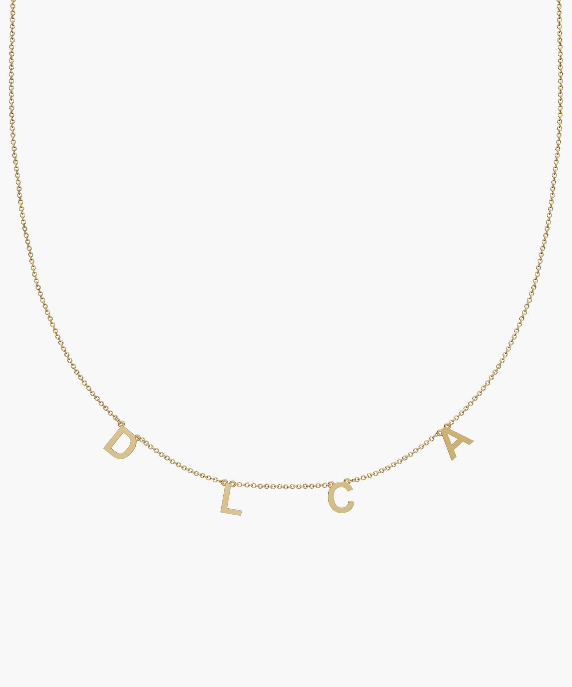 Personalised Charm Necklace