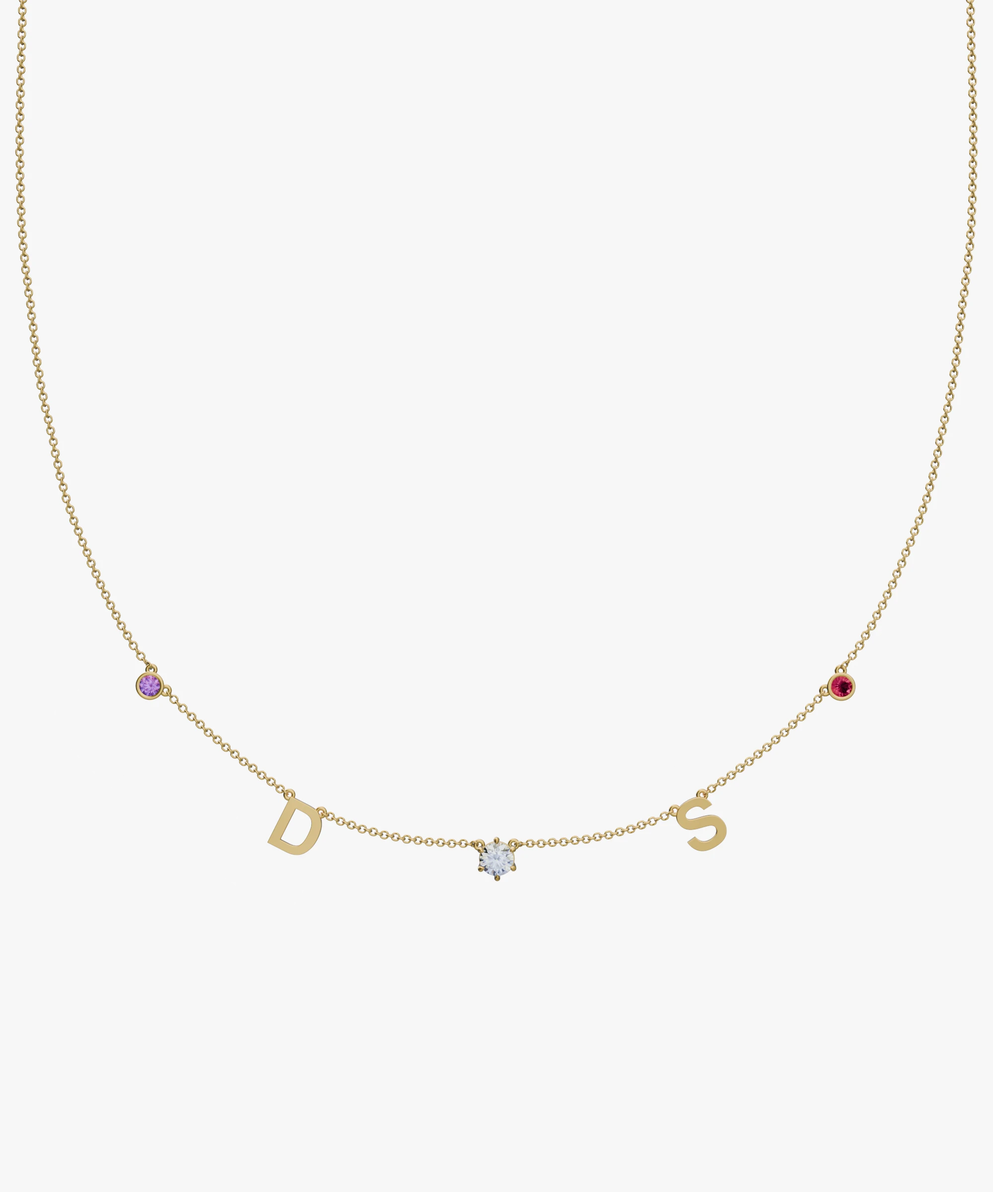 Personalised Charm Necklace