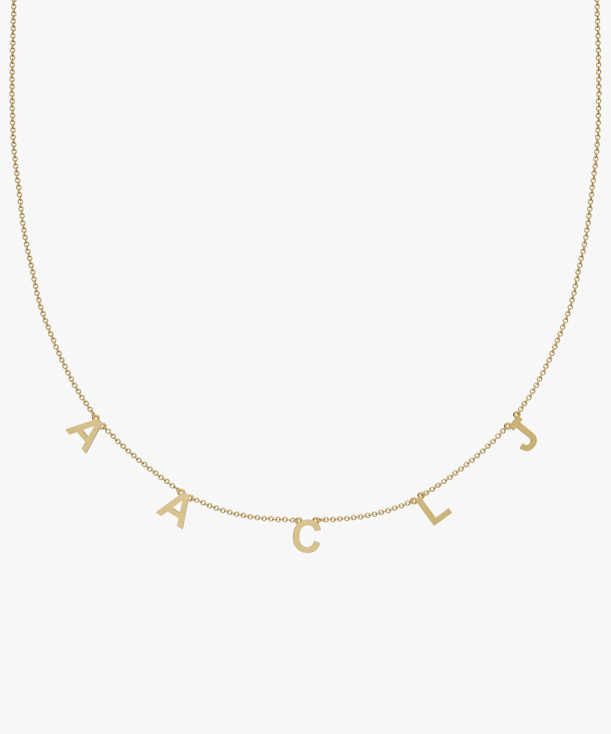 Personalised Charm Necklace