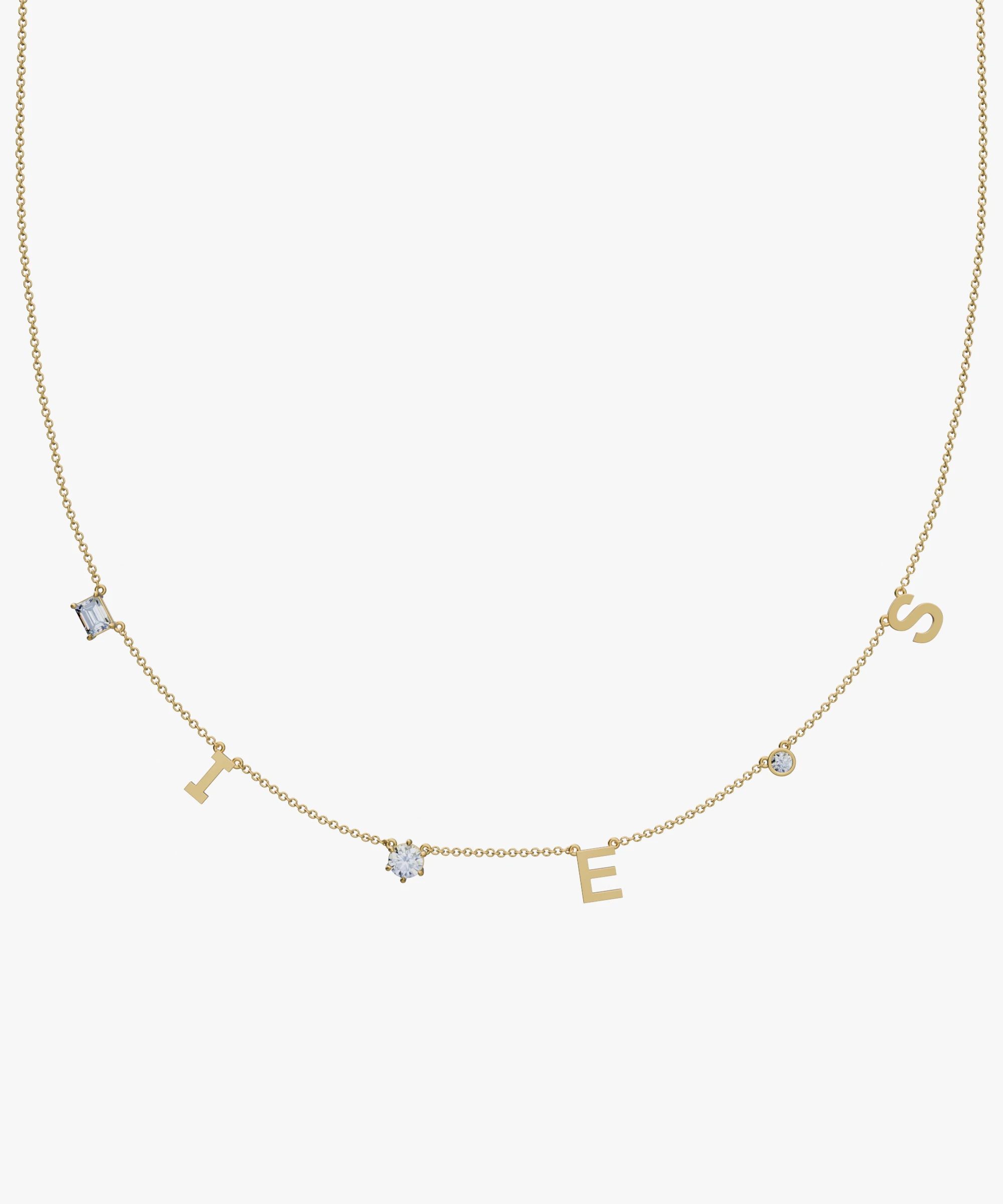 Personalised Charm Necklace