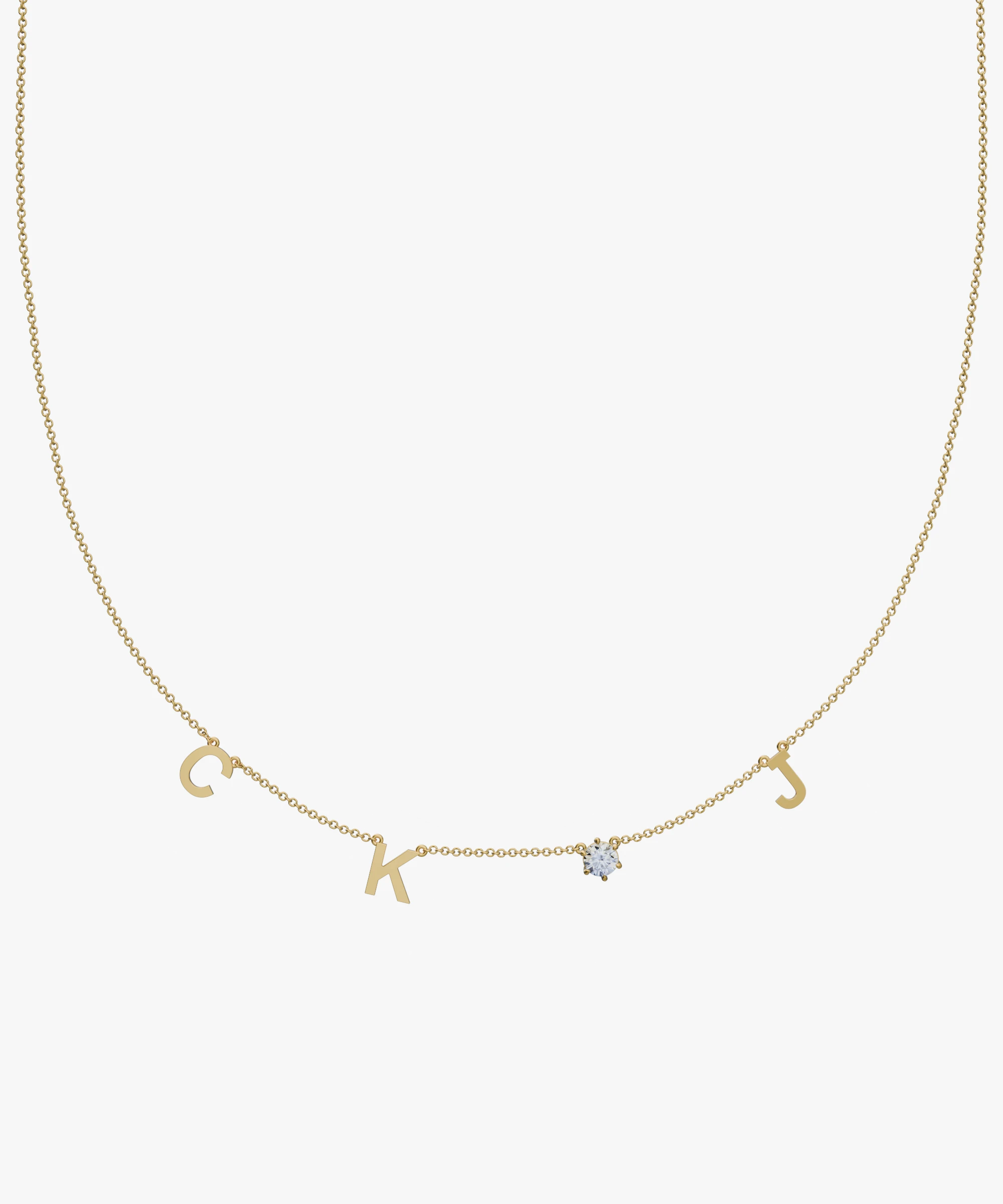 Personalised Charm Necklace