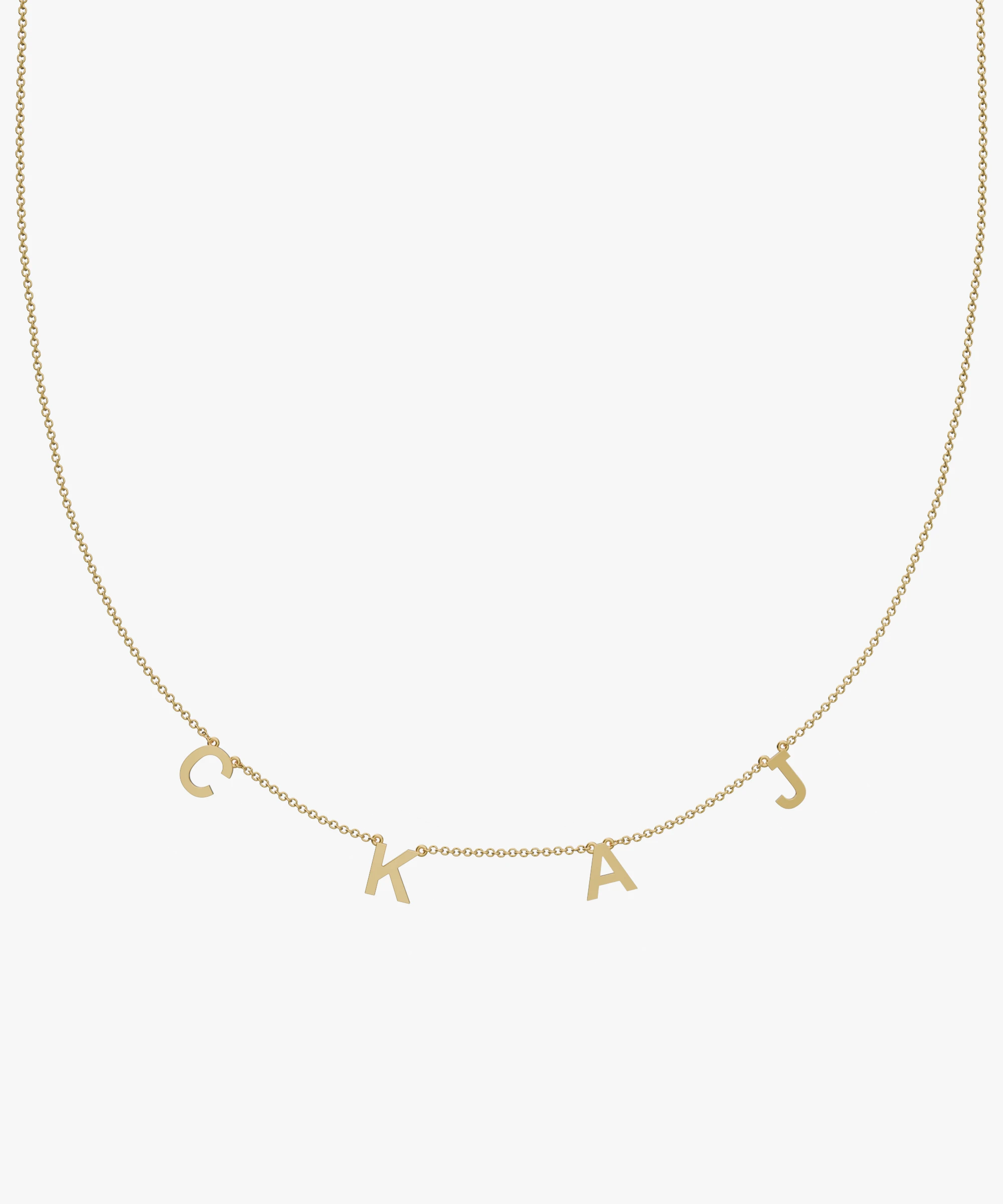 Personalised Charm Necklace