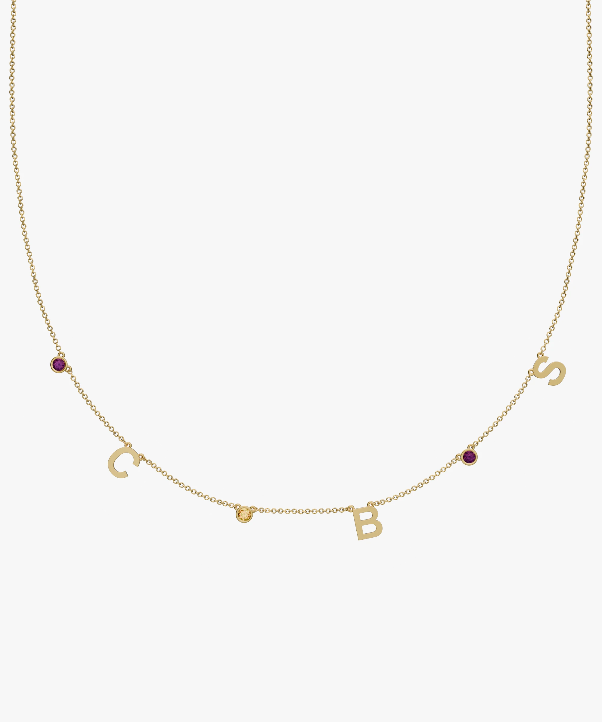 Personalised Charm Necklace