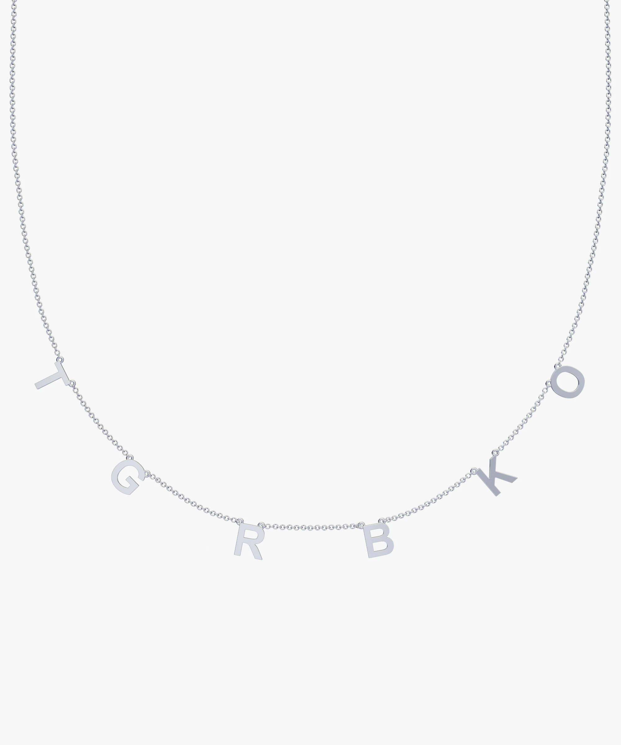 Personalised Charm Necklace