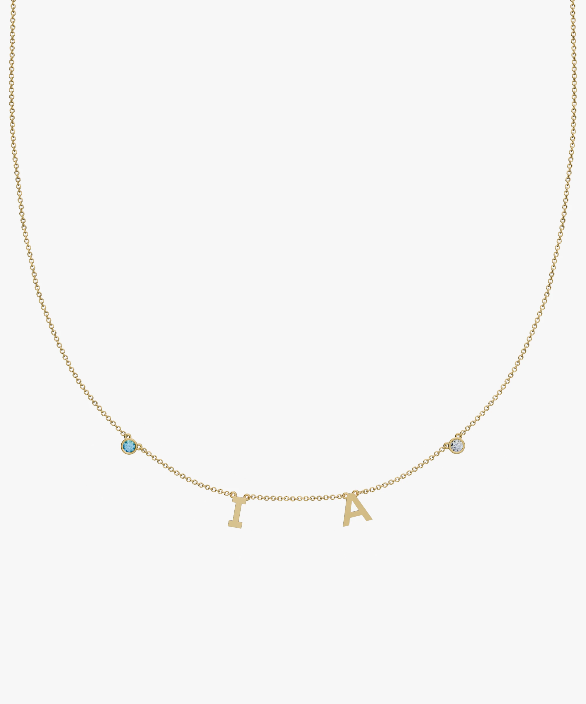Personalised Charm Necklace