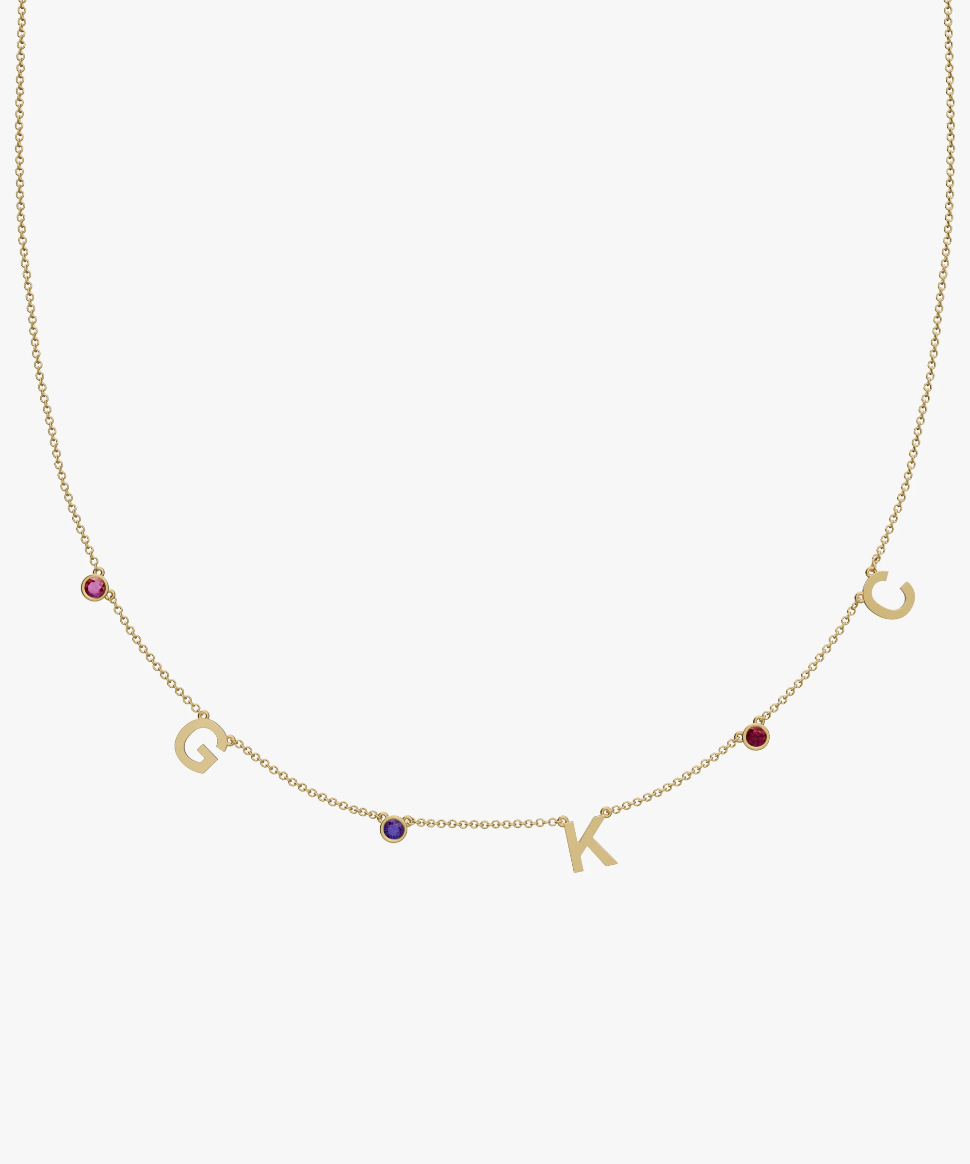 Personalised Charm Necklace