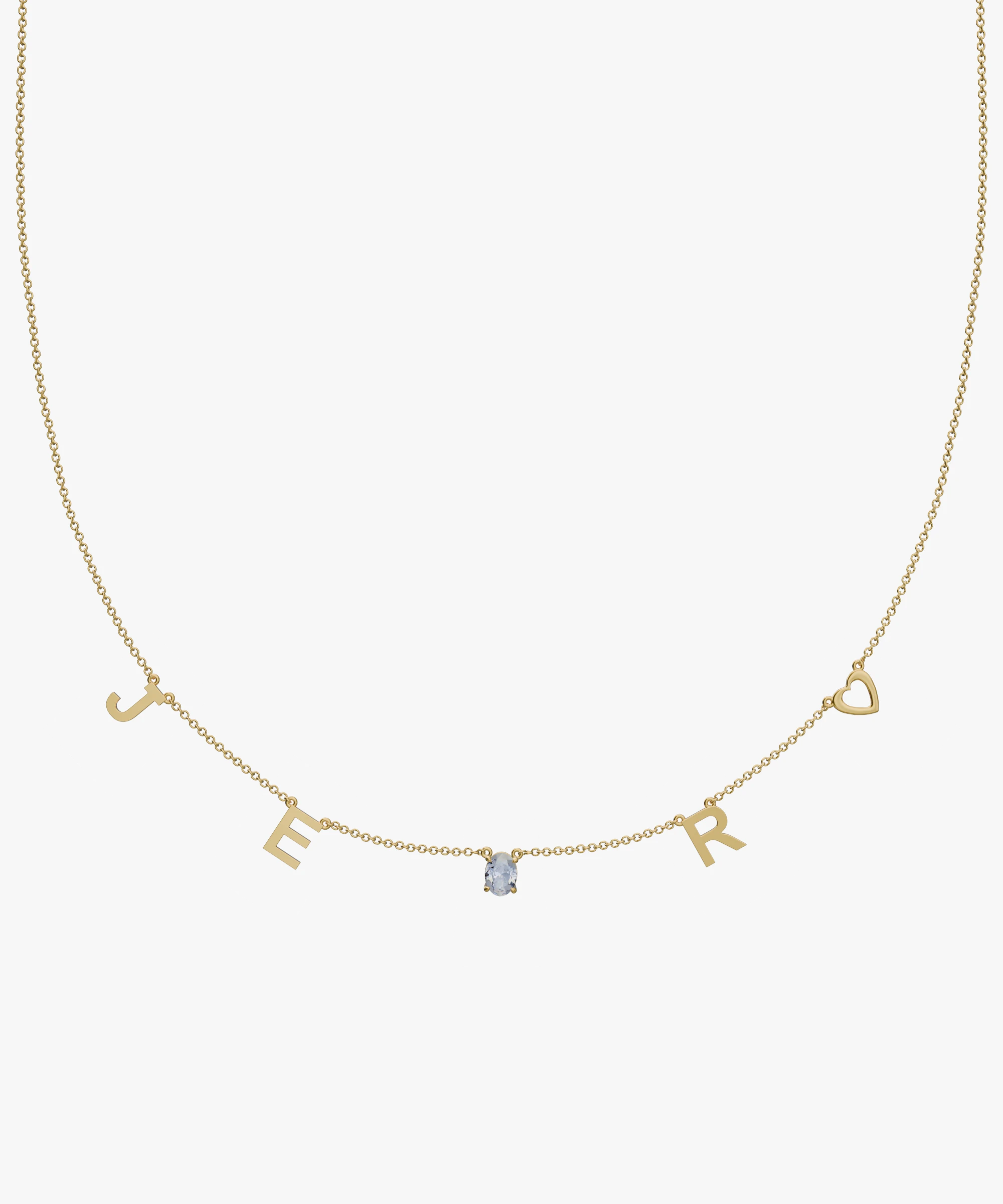 Personalised Charm Necklace