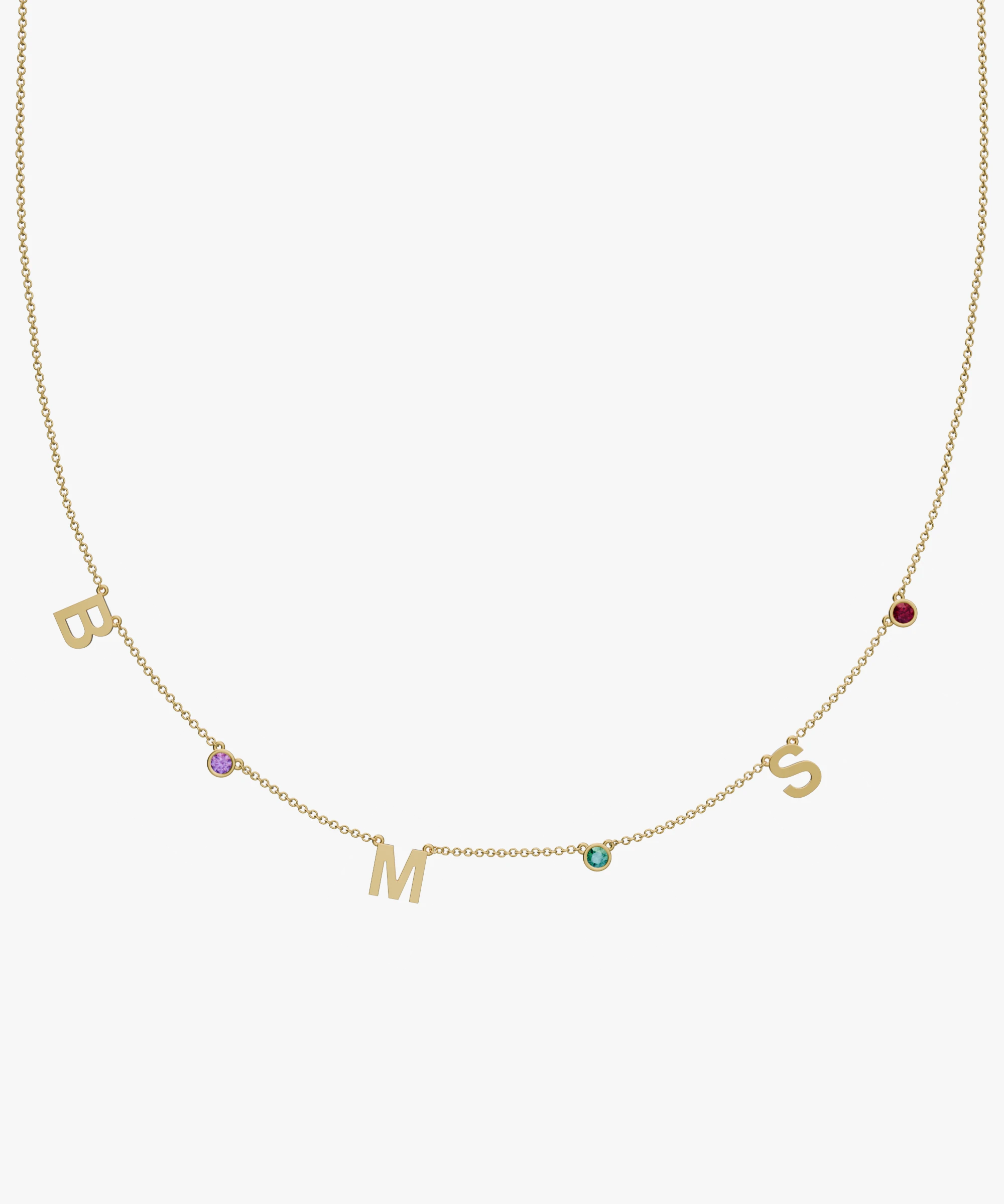 Personalised Charm Necklace