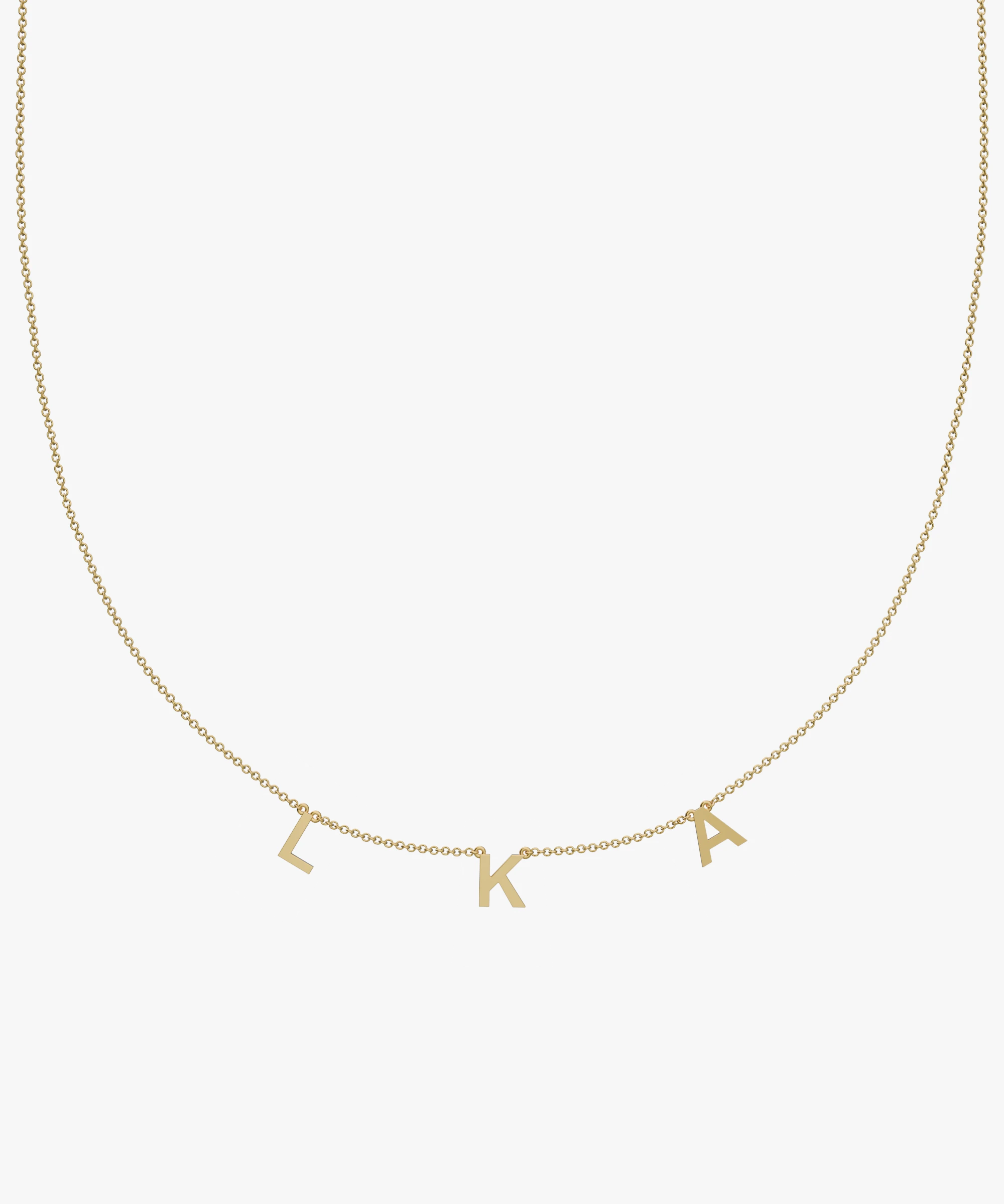 Personalised Charm Necklace