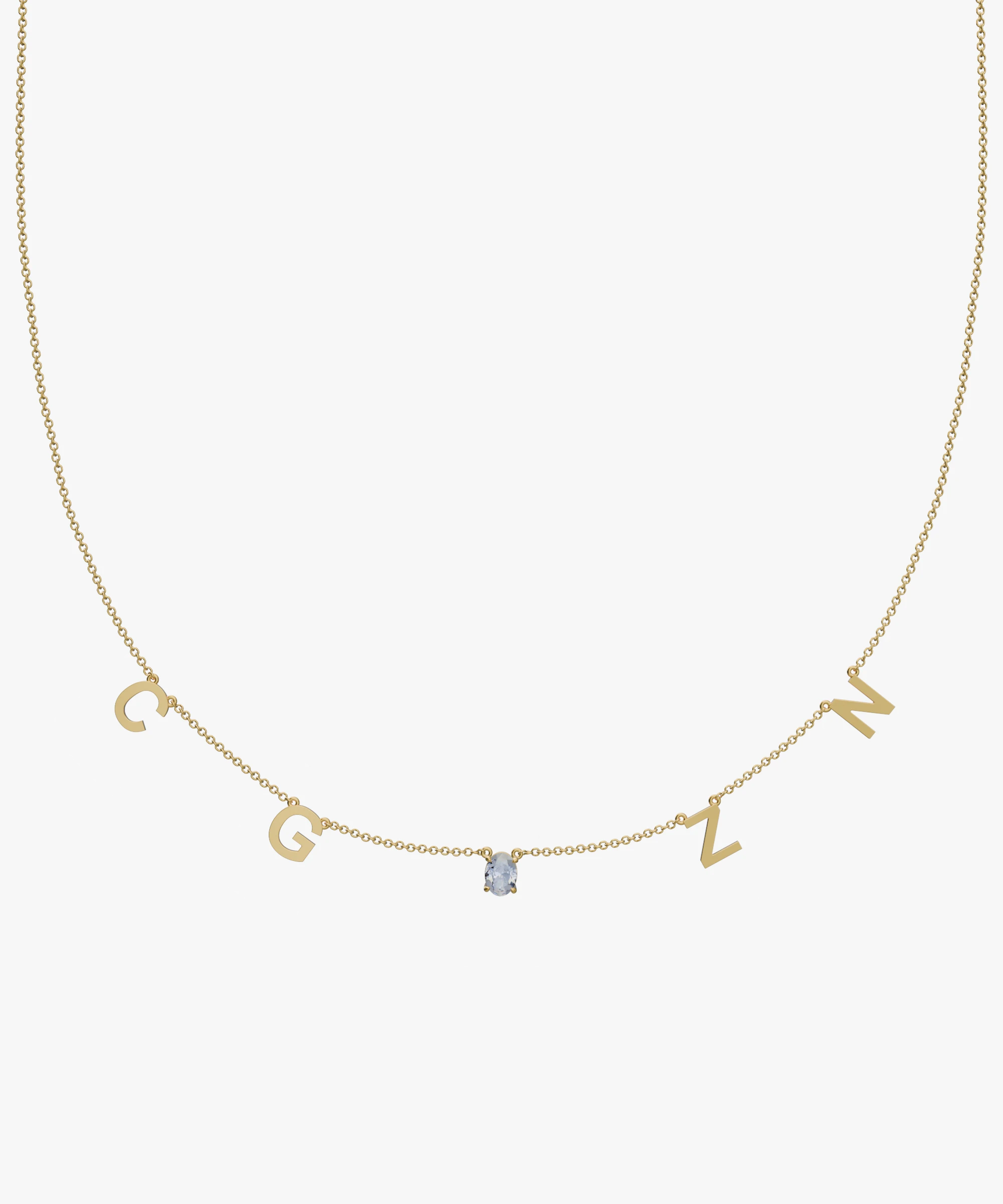 Personalised Charm Necklace
