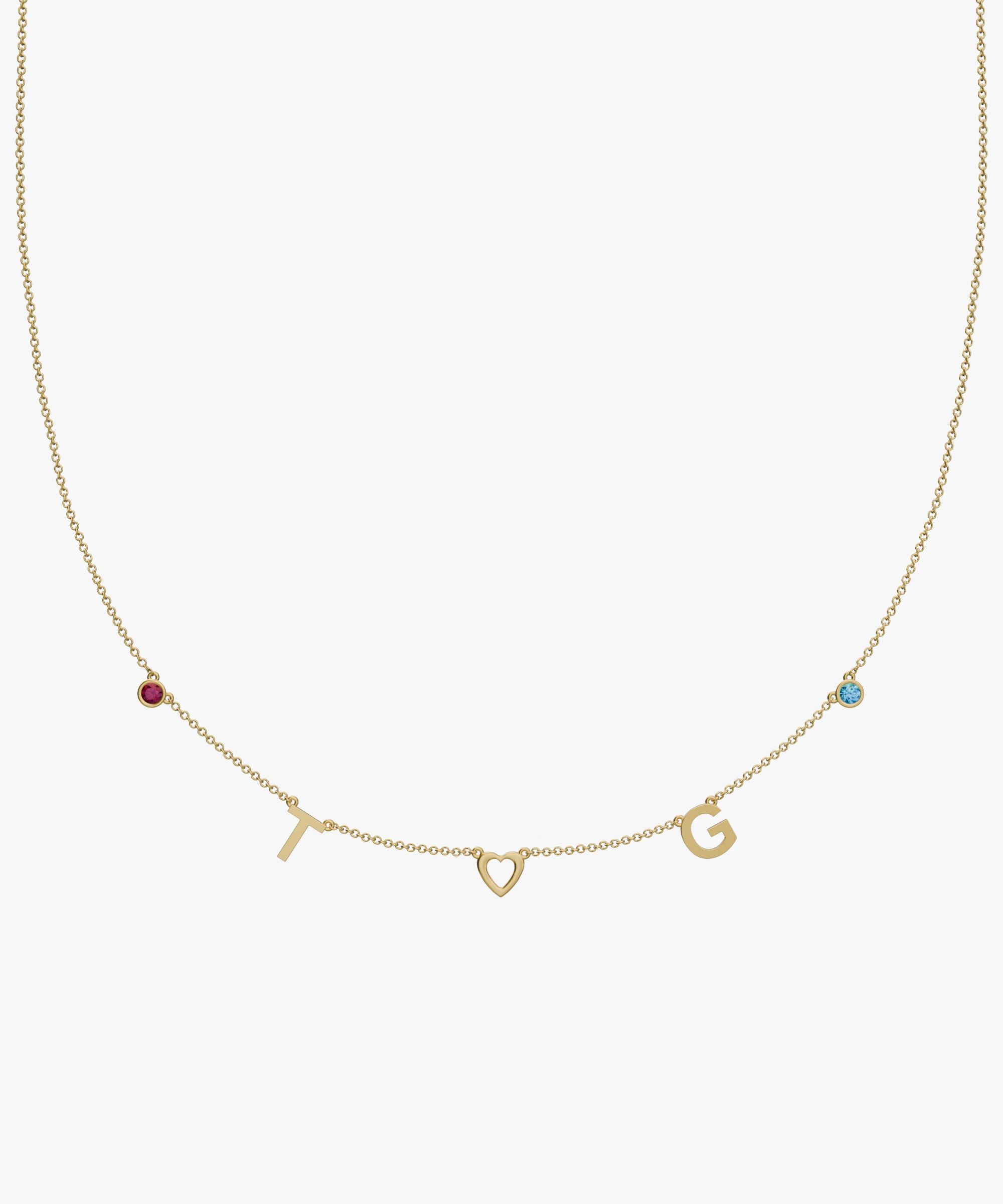 Personalised Charm Necklace