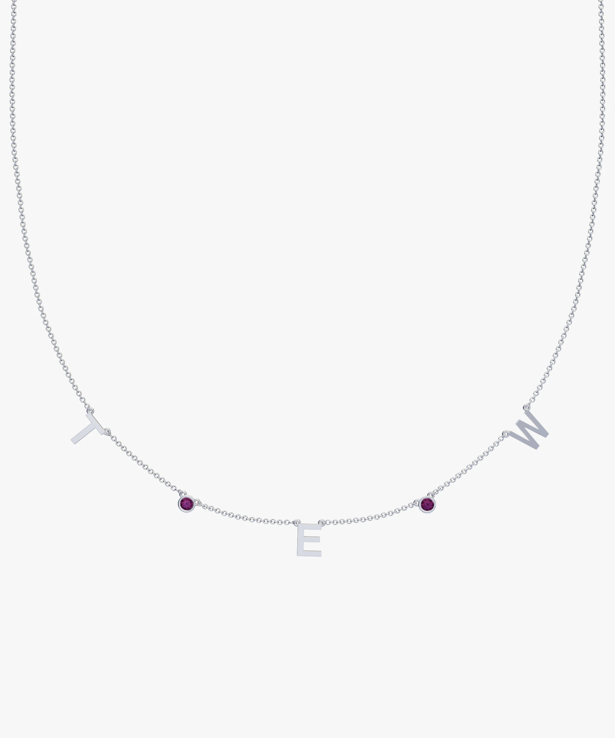 Personalised Charm Necklace
