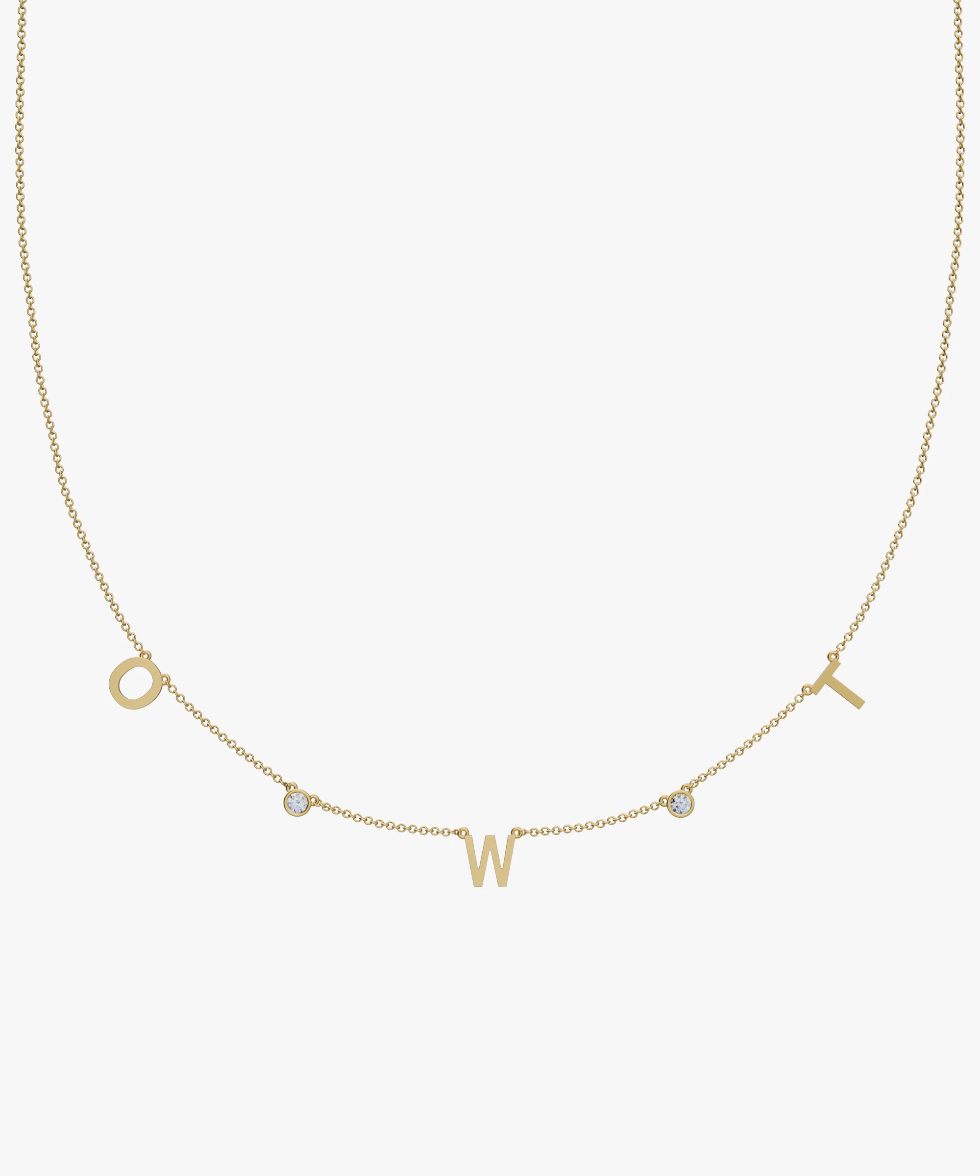 Personalised Charm Necklace