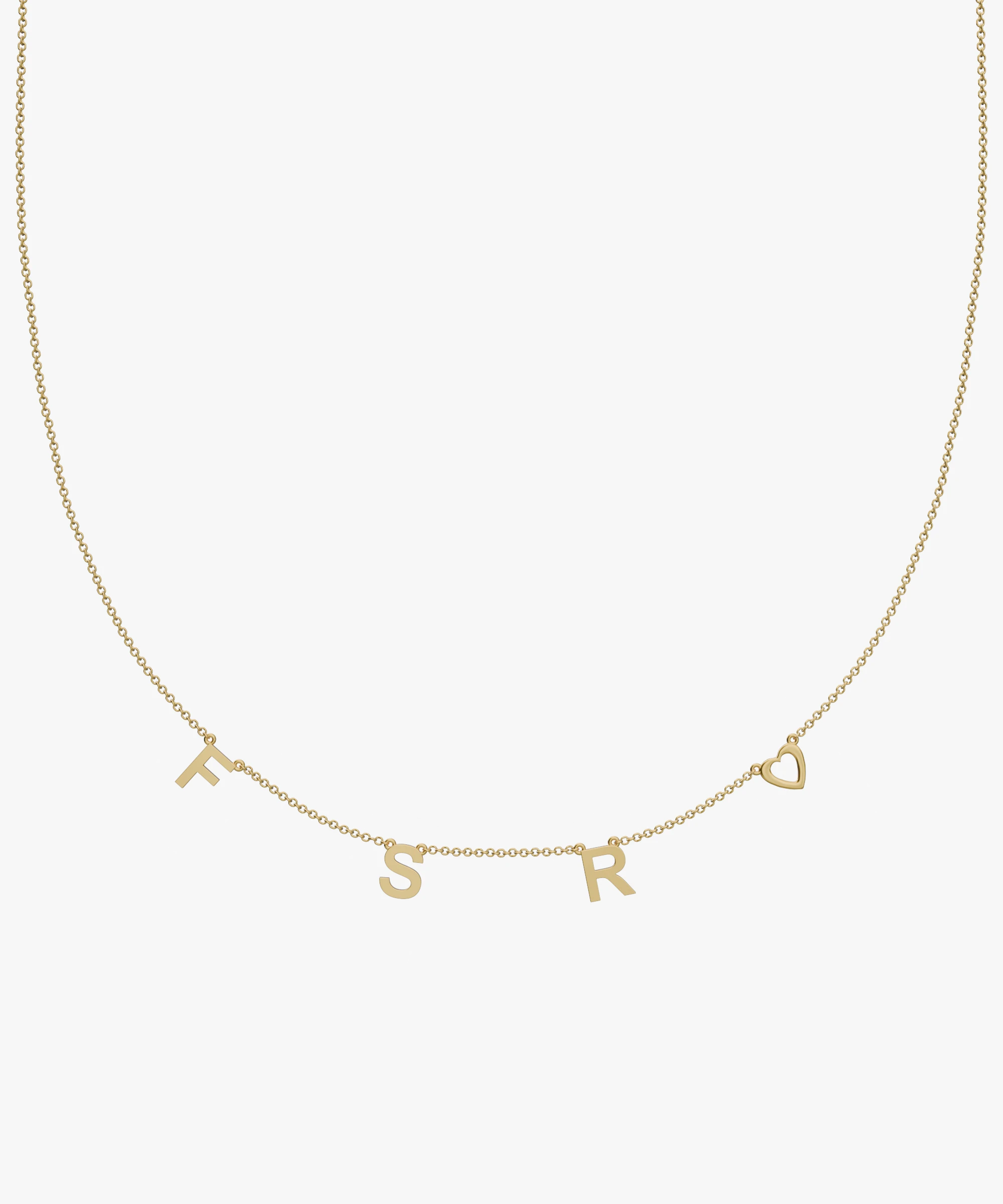 Personalised Charm Necklace