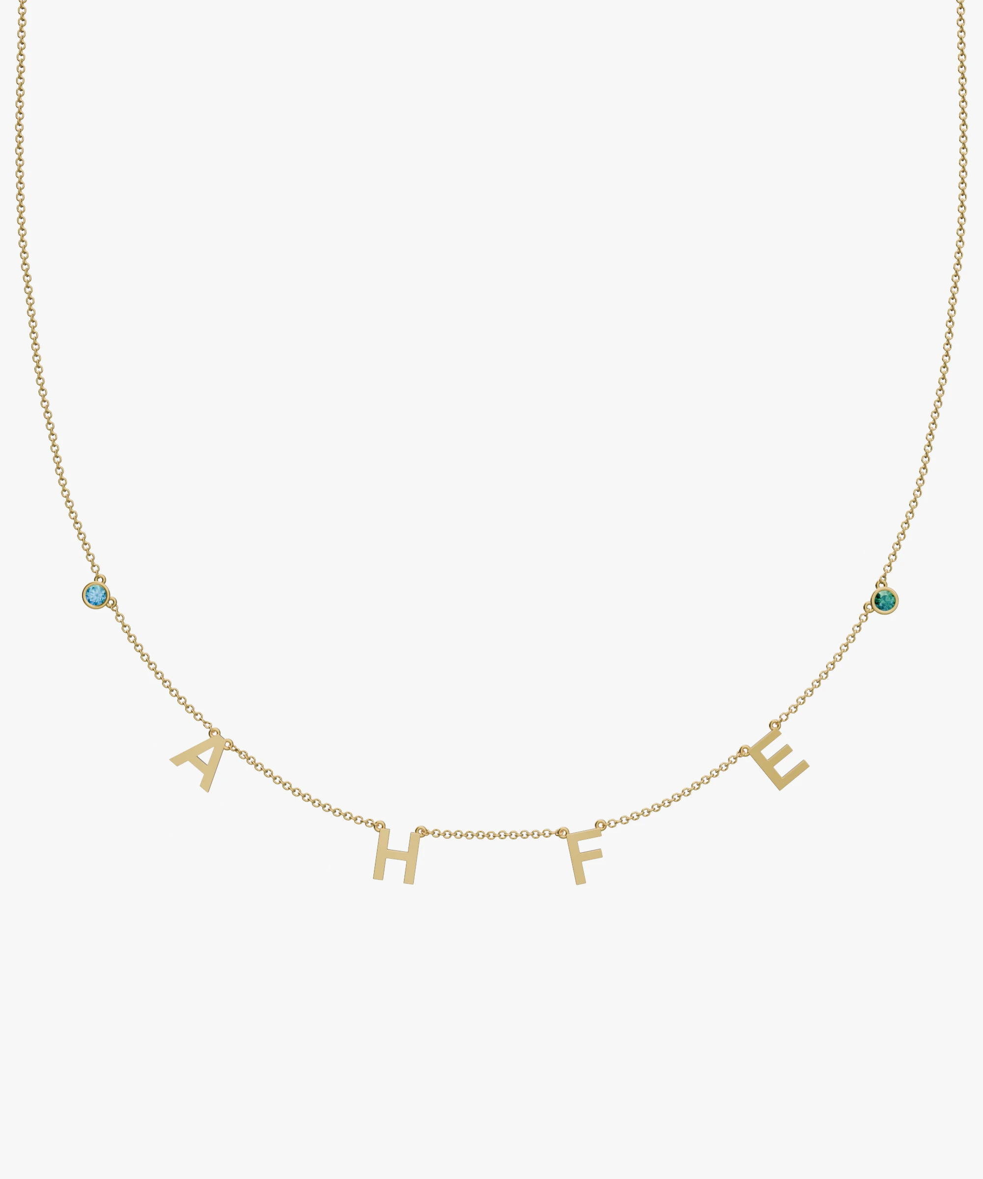 Personalised Charm Necklace