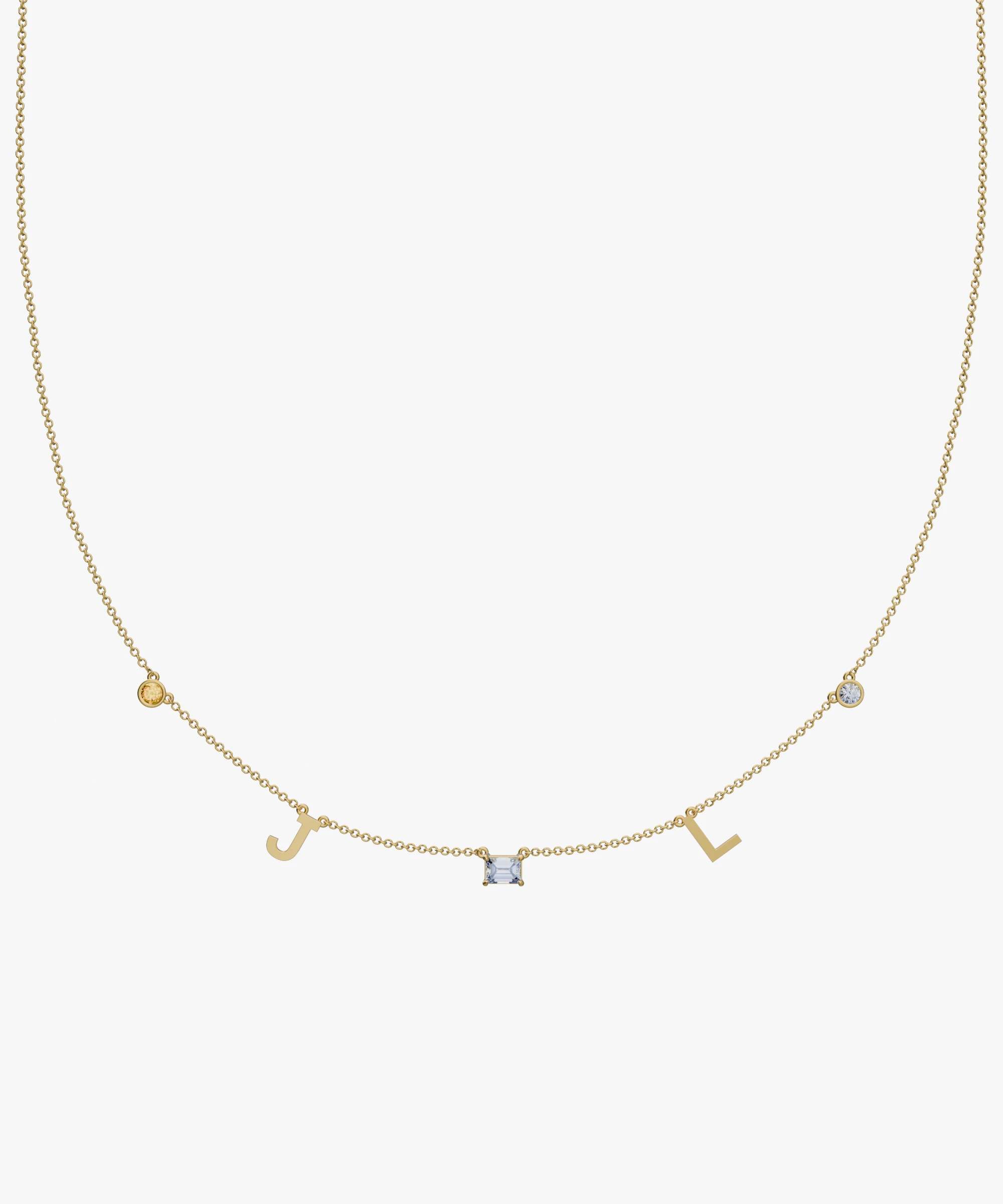 Personalised Charm Necklace