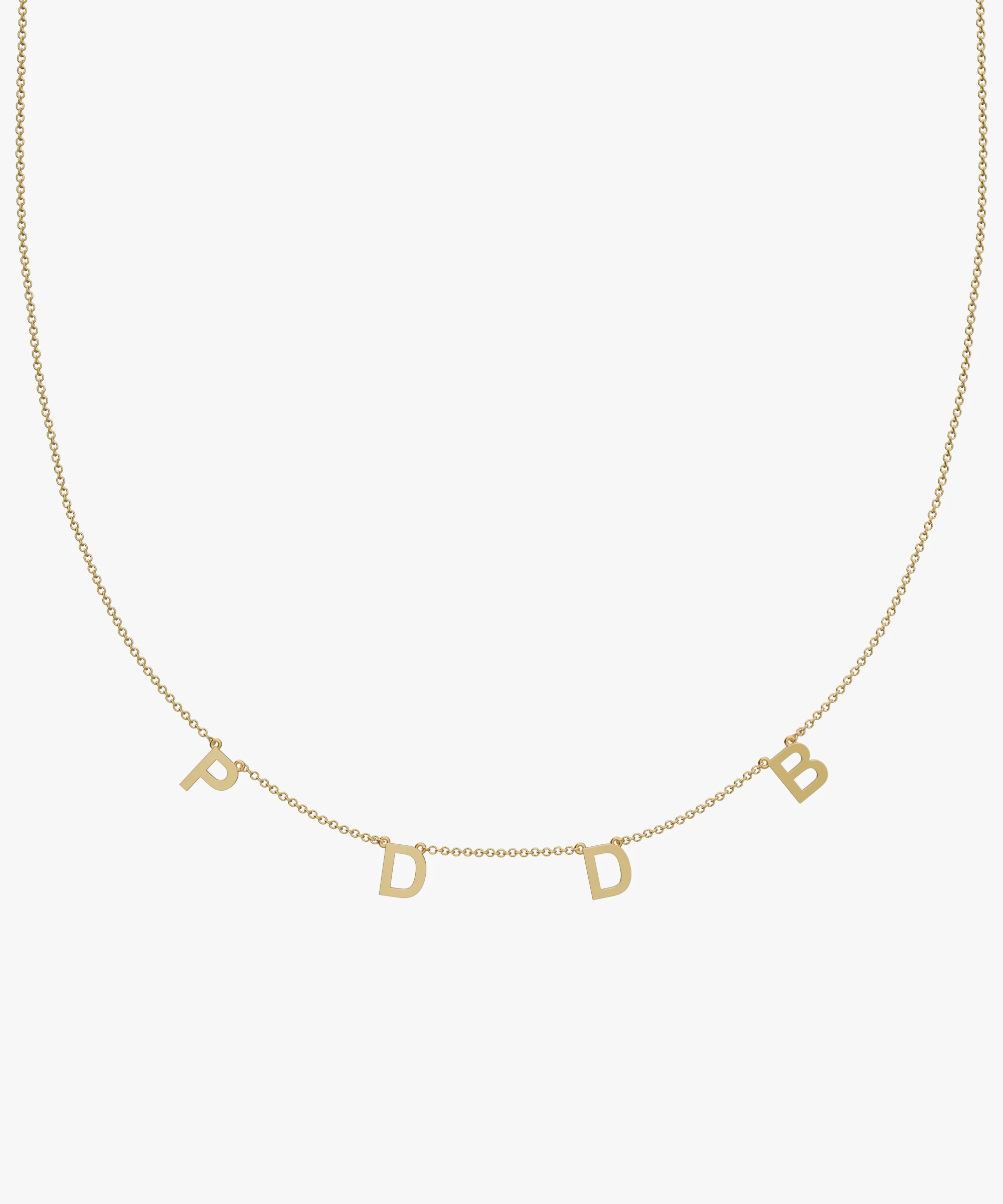 Personalised Charm Necklace