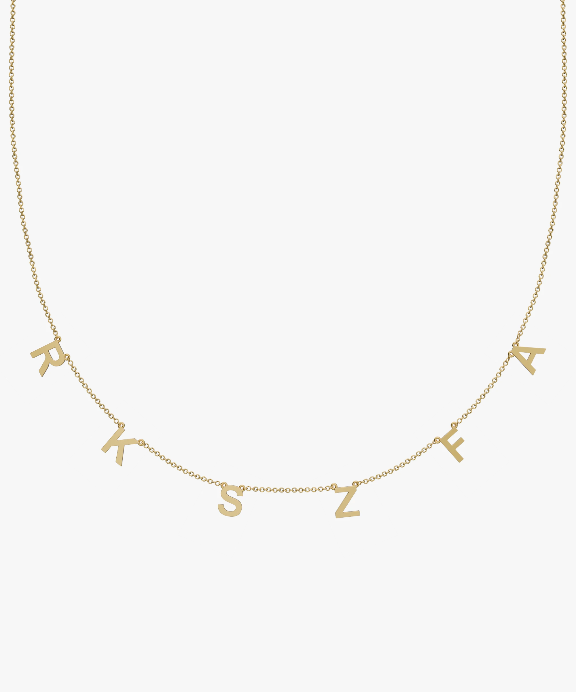 Personalised Charm Necklace