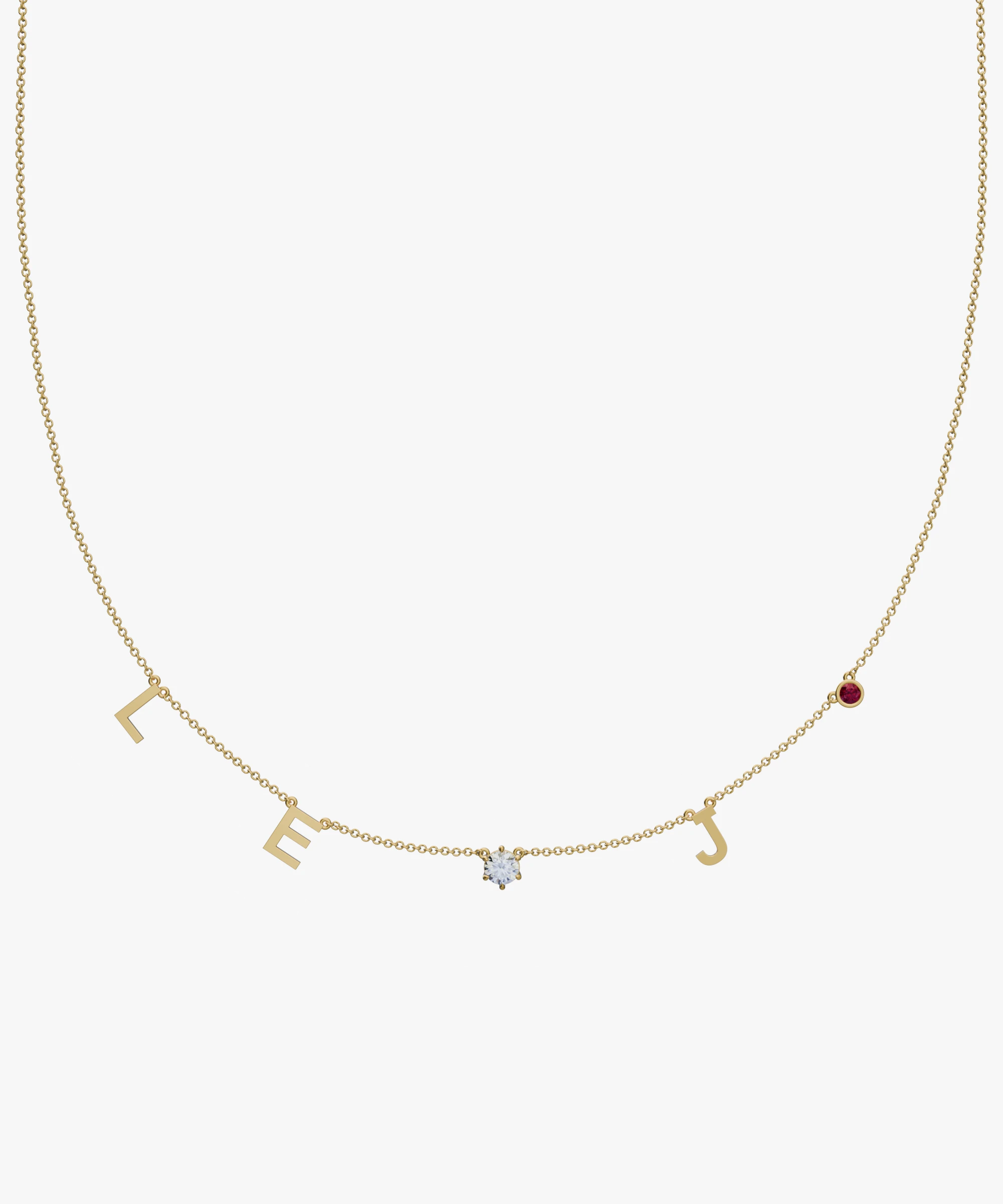 Personalised Charm Necklace