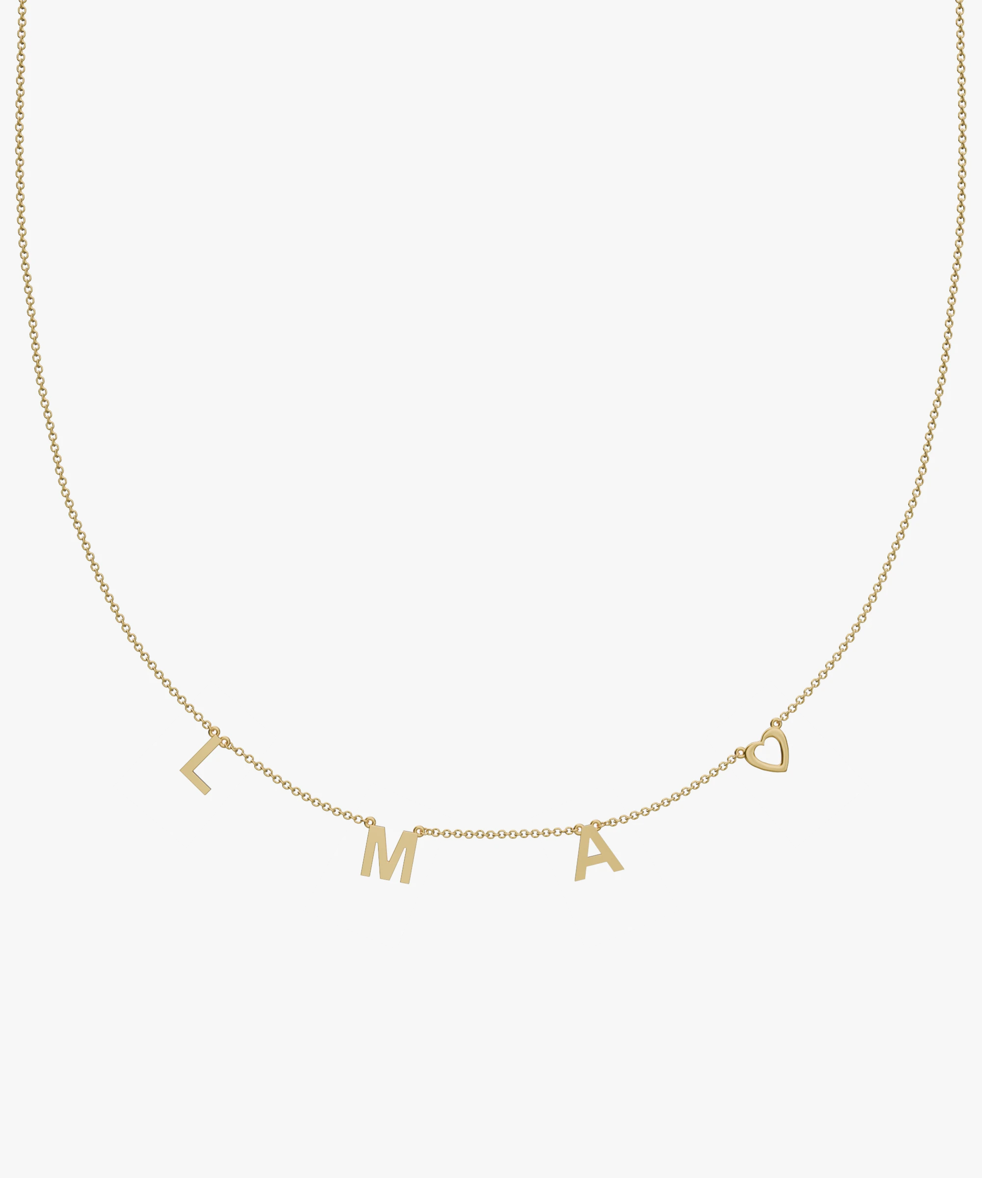 Personalised Charm Necklace