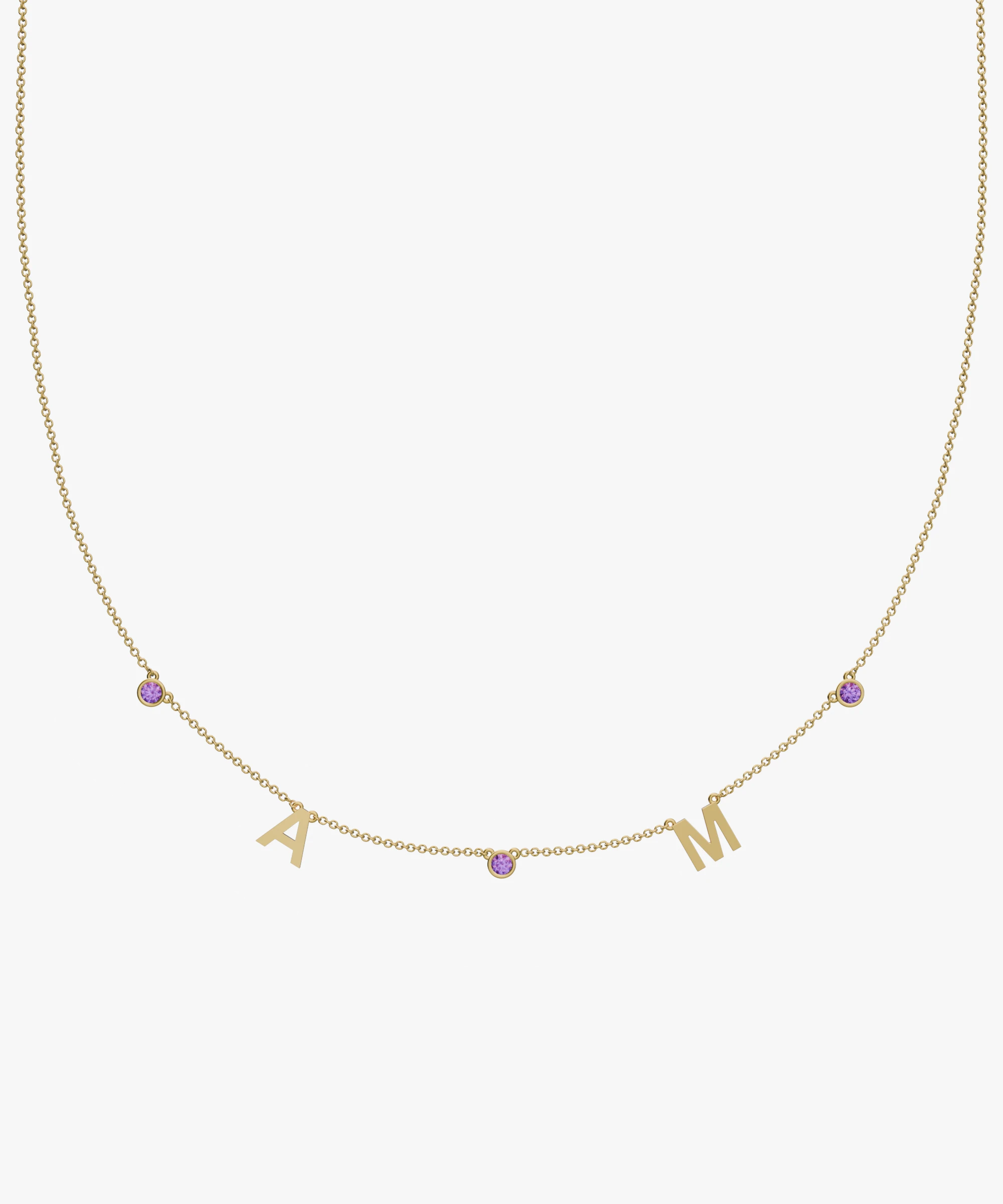 Personalised Charm Necklace